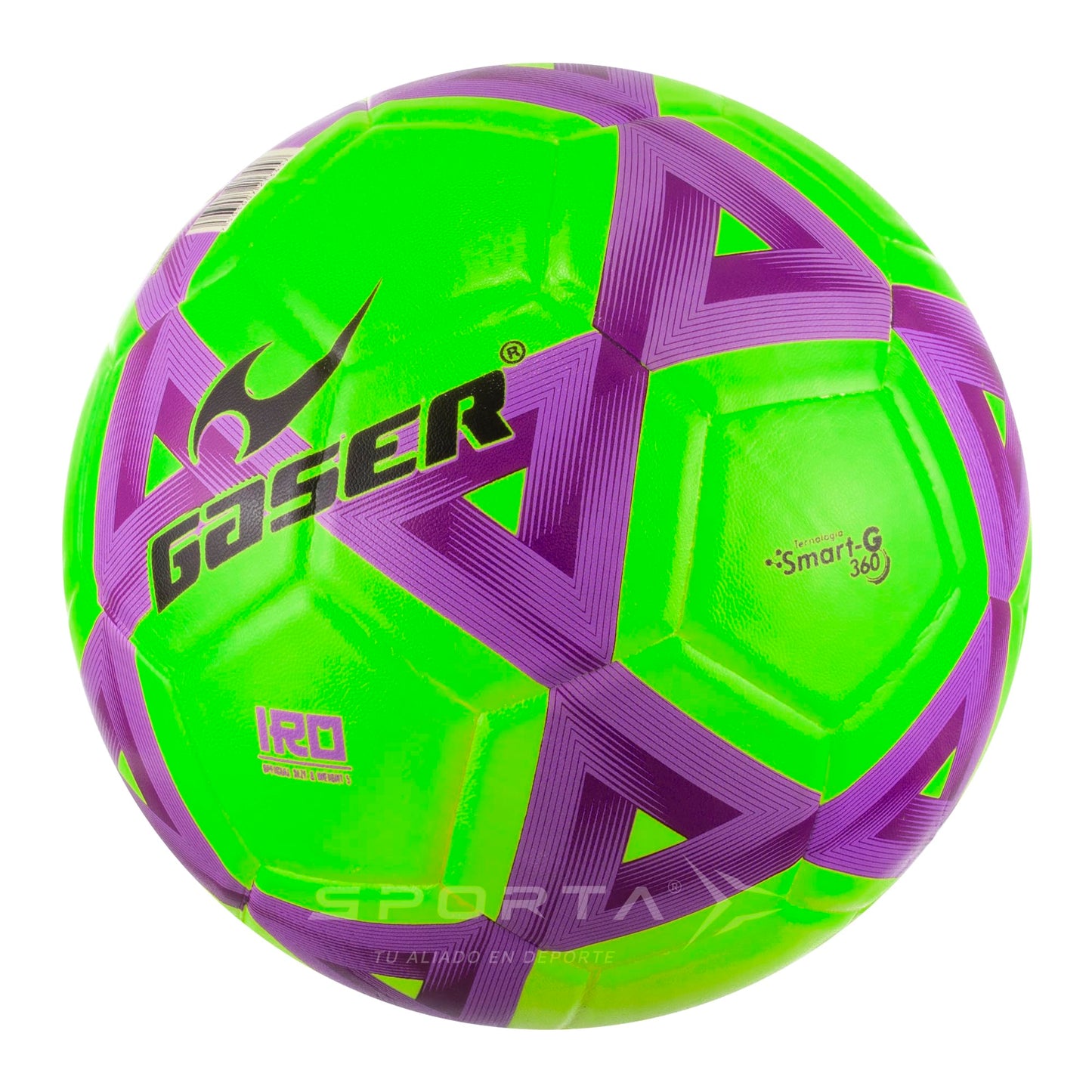 Gaser Balon de Futbol Soccer Laminado Medida Oficial # 5 Fosfo IRO (Verde)