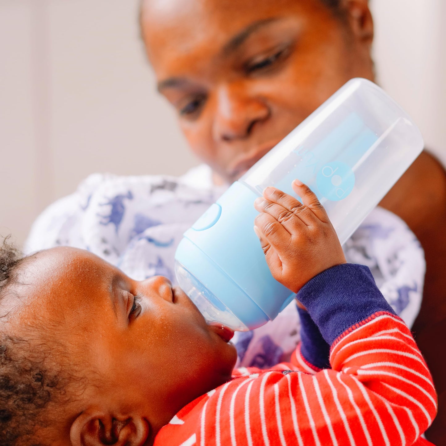 Biberón Anticólicos PopYum Azul Paquete de 3 para Bebé