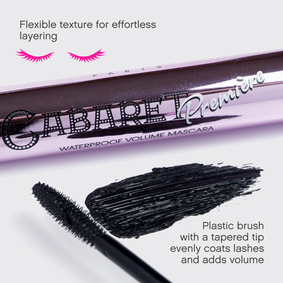 Vivienne Sabó Cabaret Première - Artistic Volume Mascara (No Clump) 0.3 fl. oz. (Waterproof)