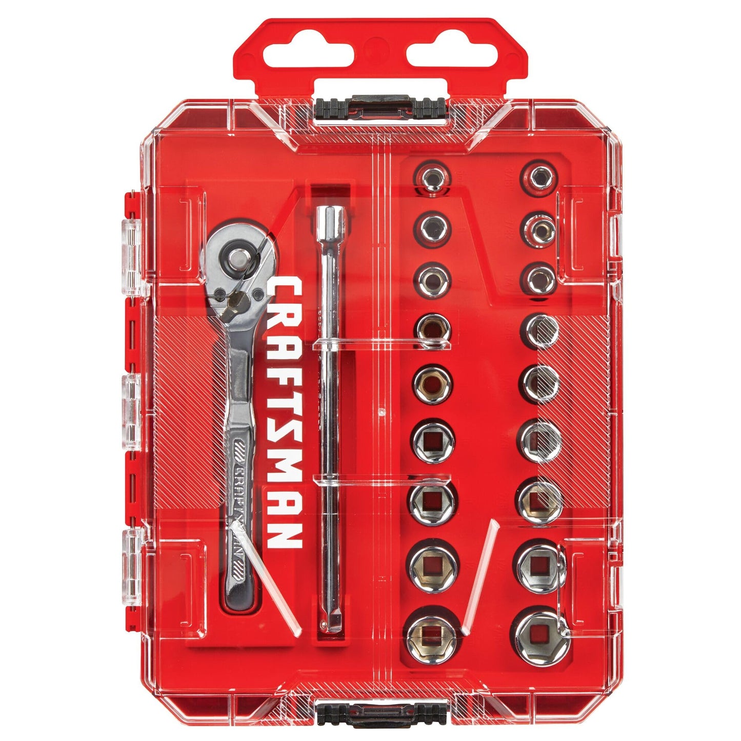 CRAFTSMAN - Juego de herramientas mecánicas de 1/4 pulgadas, 20 piezas (CMMT12108)