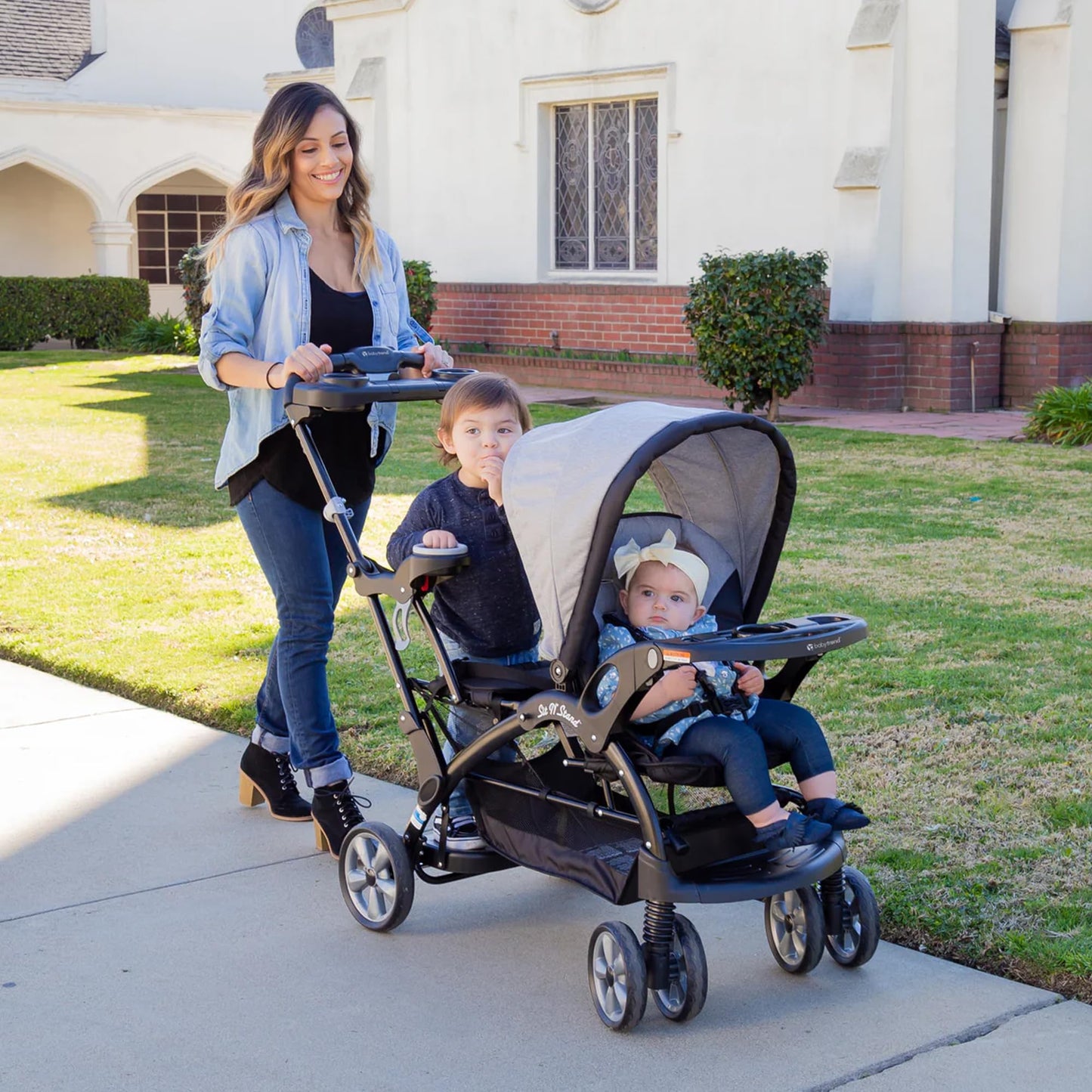 Baby Trend - Sit N Stand Ultra Carriola, bruma matutina