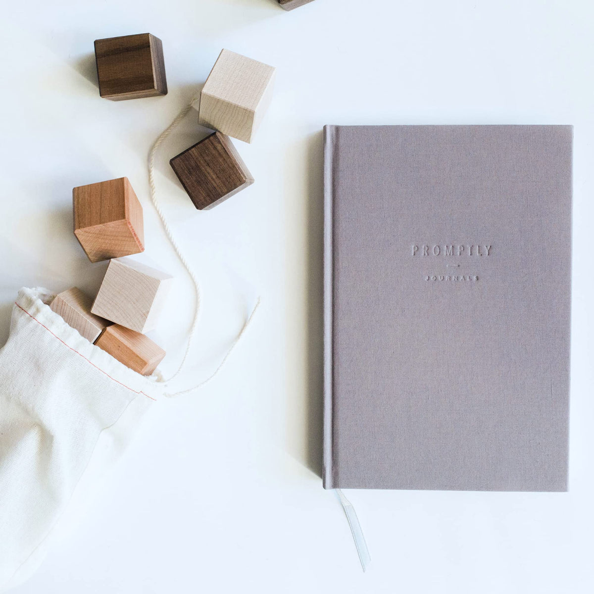 Diario de Historia de la Infancia Promptly Journals Gris Elegante Libro de Recuerdos de Adopción para Bebé Unisex