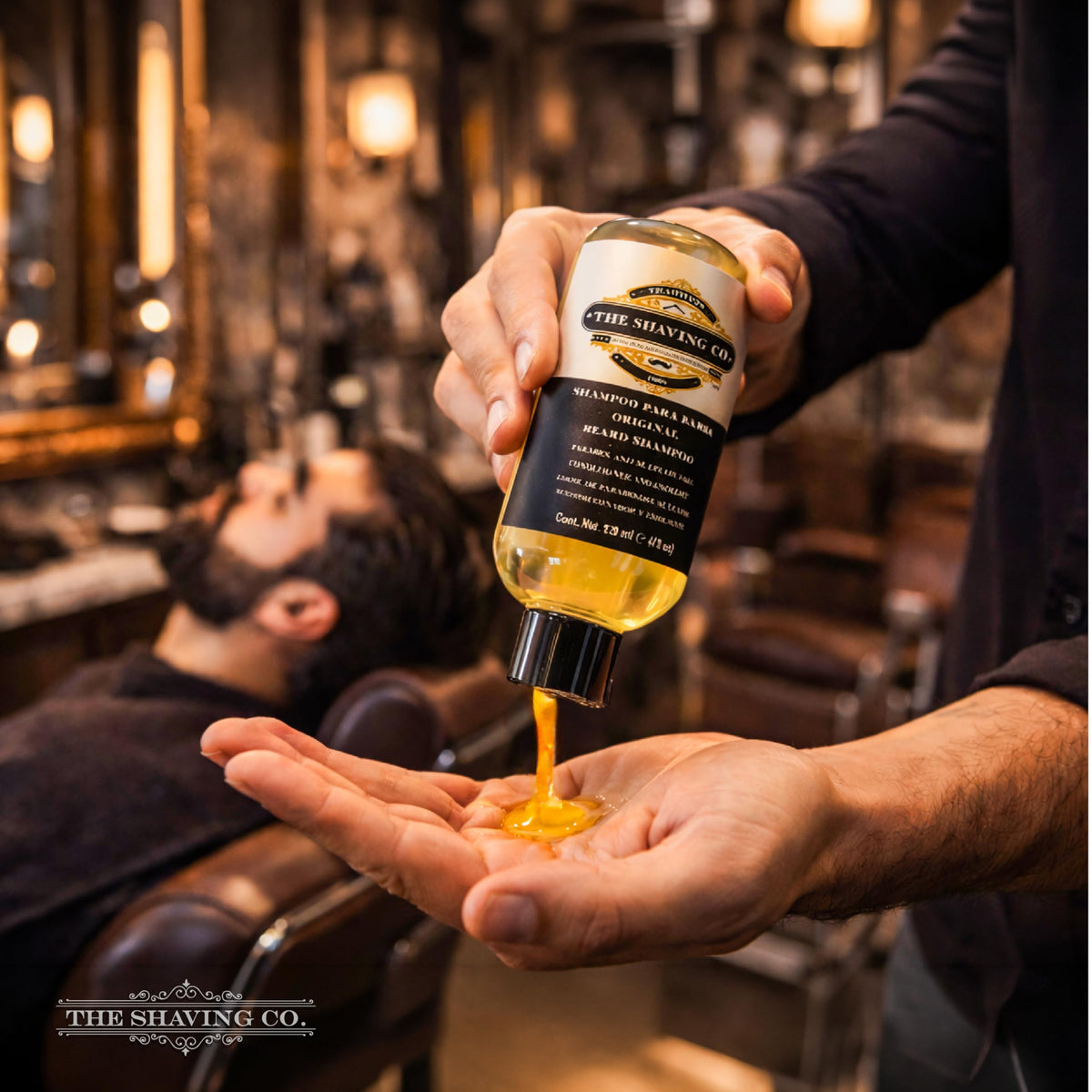 Shampoo De Barba The Shaving Co - Ingredientes Naturales Premium - Hidrata, Nutre y Humecta - Libre de Sulfatos y Parabenos - Cruelty Free