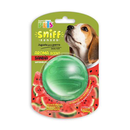 Fancy Pets Pelota Sniff con Aroma A Sandia para Perro