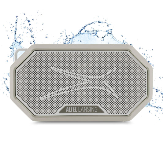 Altec Lansing - Altavoz Bluetooth portátil HYDRAMINI 2.0, IP67 impermeable, altavoz portátil, tiempo de reproducción de 12 horas, emparejamiento inalámbrico, carga rápida USB-C, Bluetooth magnético,