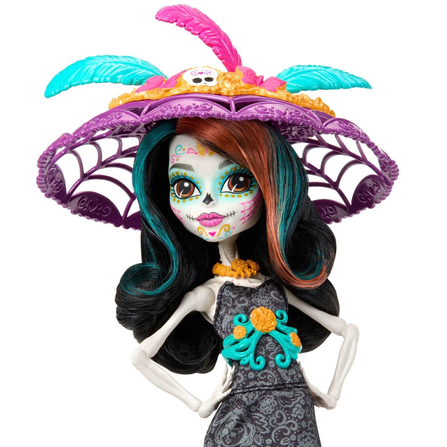 Muñeca Skelita Día de Muertos Mattel Monster High Terrorífico Juguete para Niñas