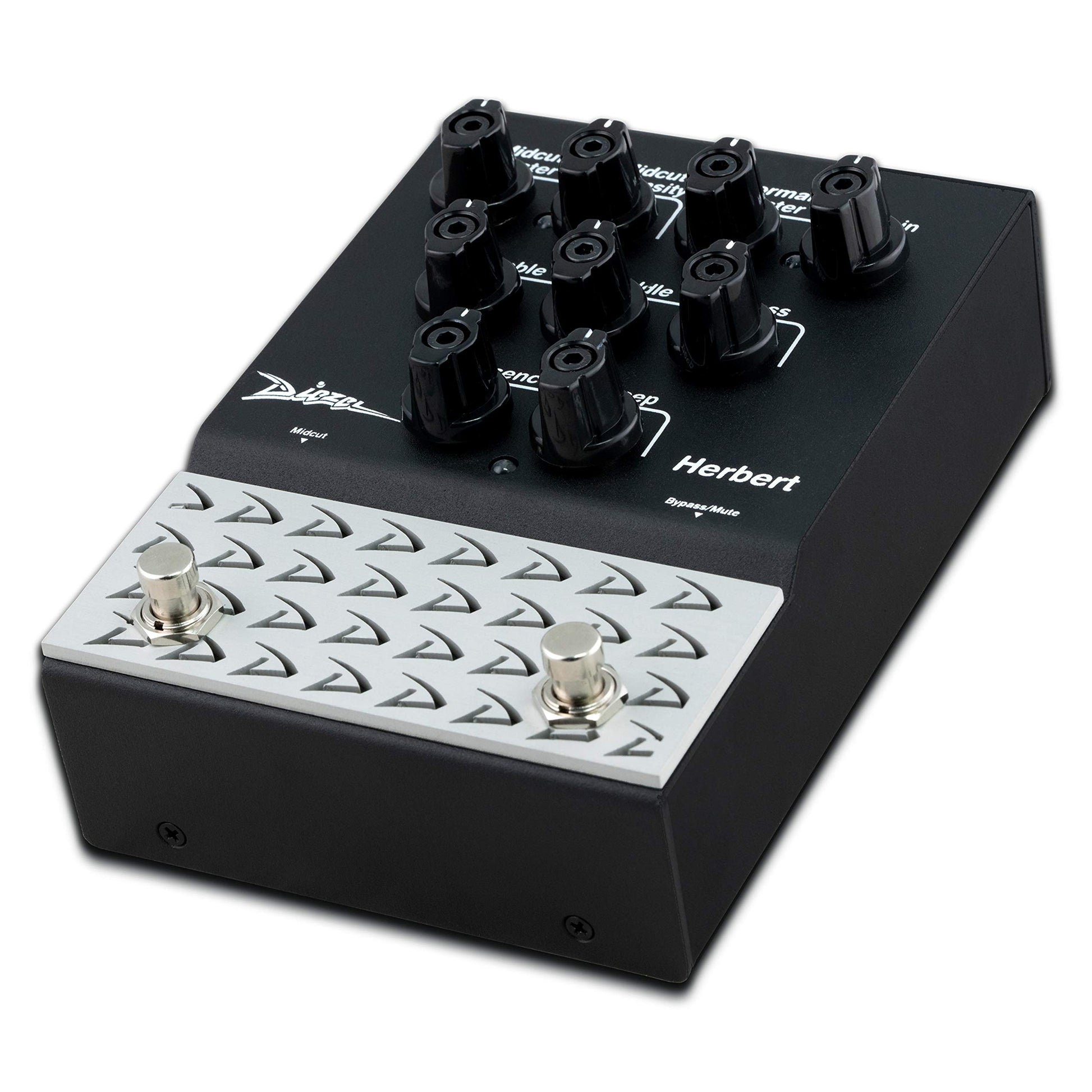 Diezel Herbert Pedal de efectos de guitarra de dos canales y preamplificador