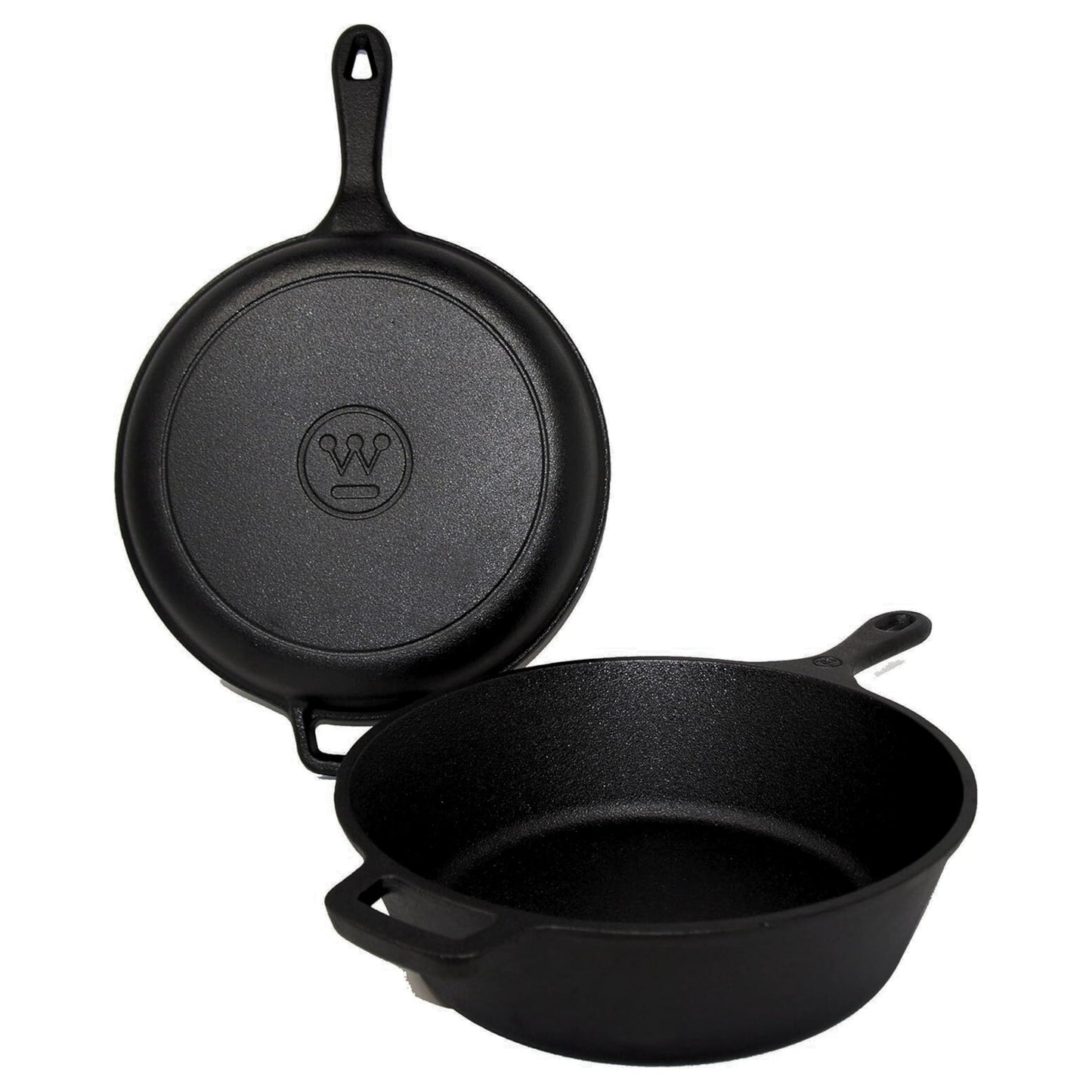 Westinghouse Olla Holandesa de Hierro Forjado 2.8L con Tapa de 26 cm (WCCI0012BK)