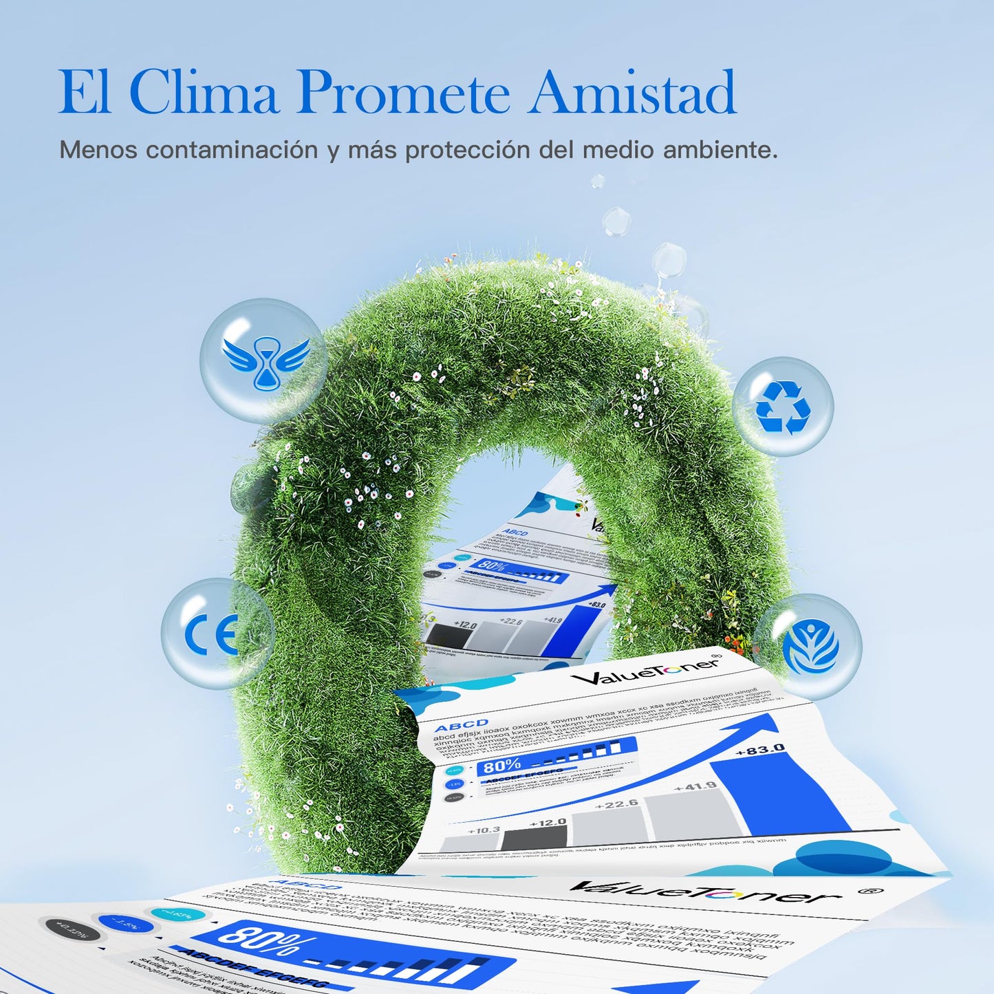 Cartucho de Tinta Valuetoner Negro Mayor Capacidad Compatible con HP 662XL para HP DeskJet Ink Advantage