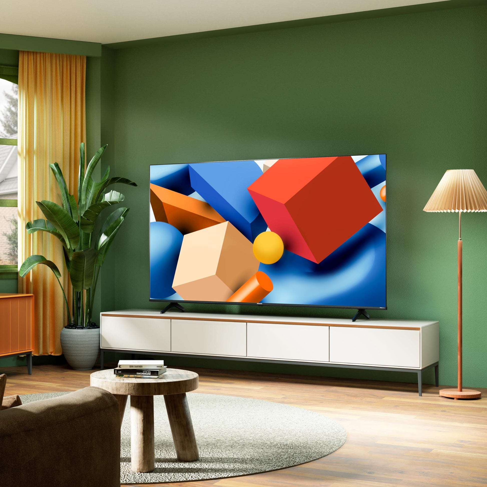 Hisense Pantalla LED 4K de 50" 50A6KV Vidaa TV (2023)