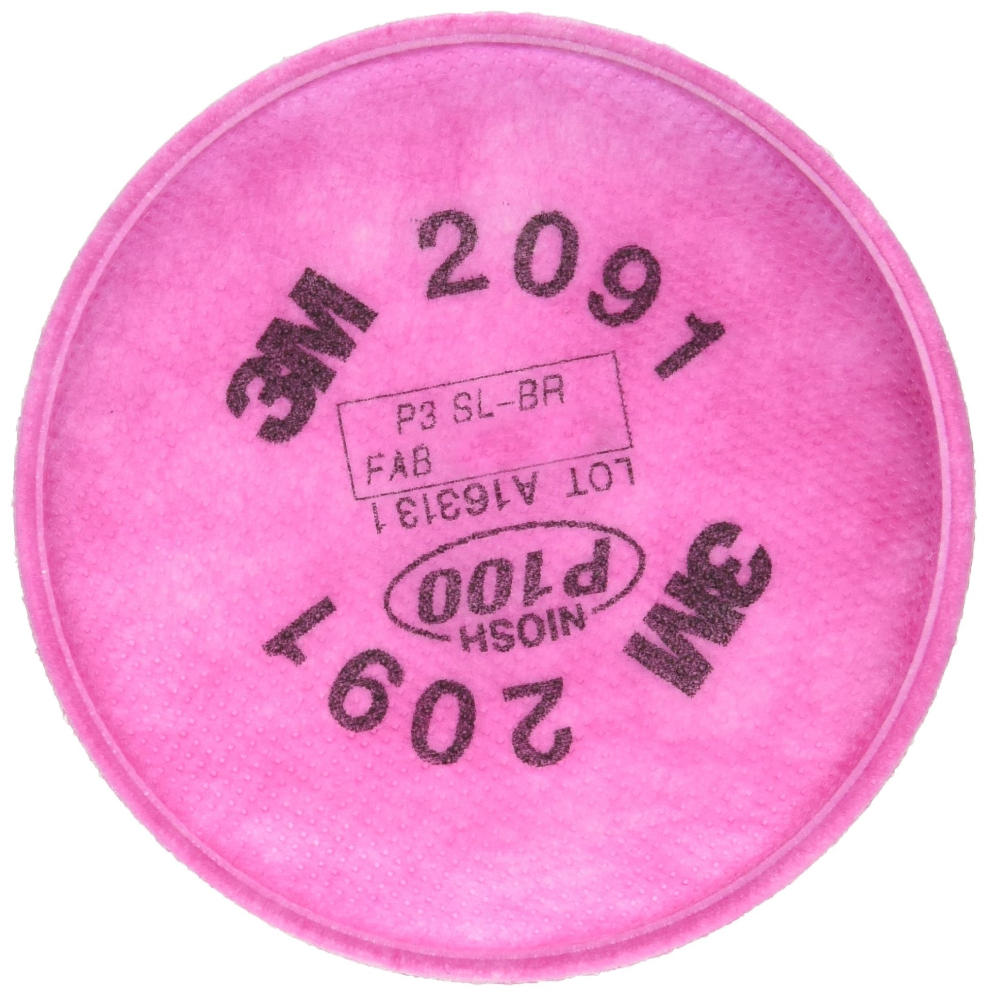 3M Filtro # 2091p100 2/Bolsa