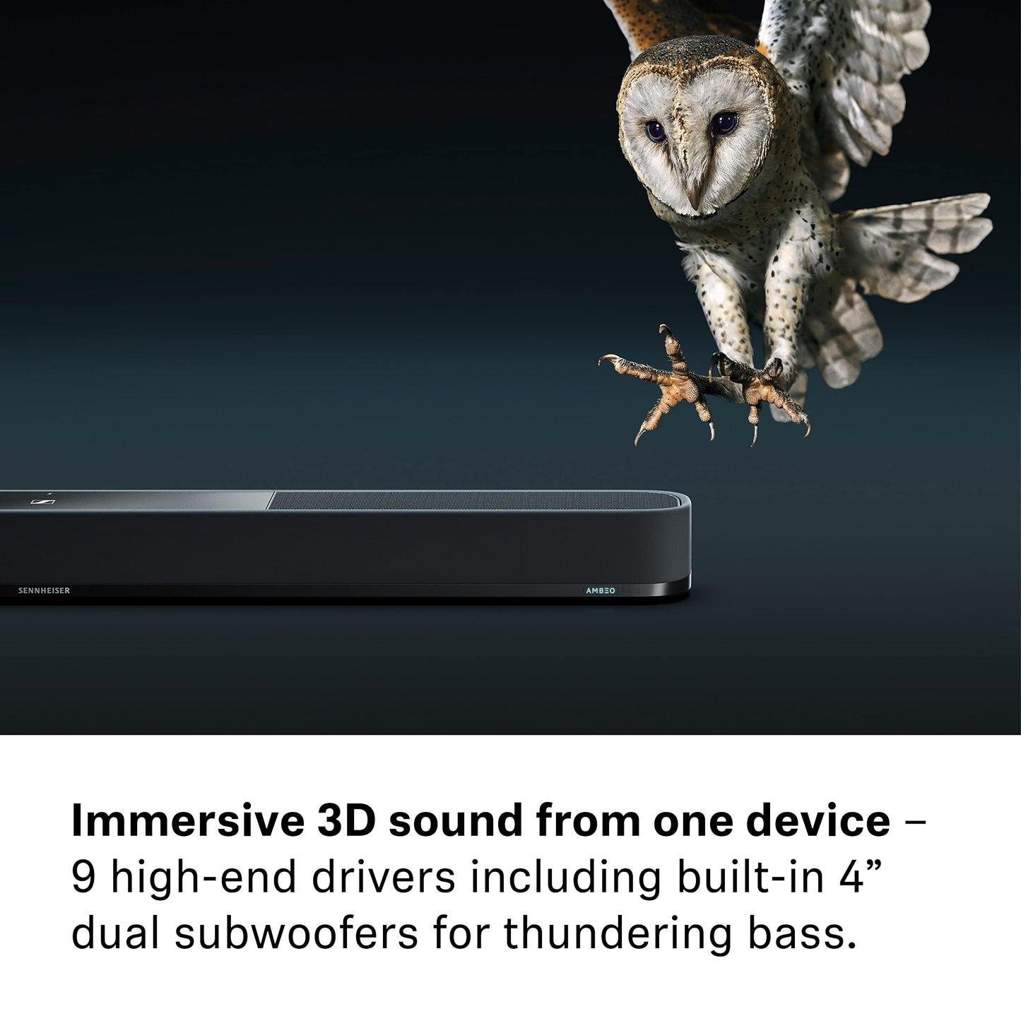 Sennheiser Barra de Sonido AMBEO Soundbar Plus