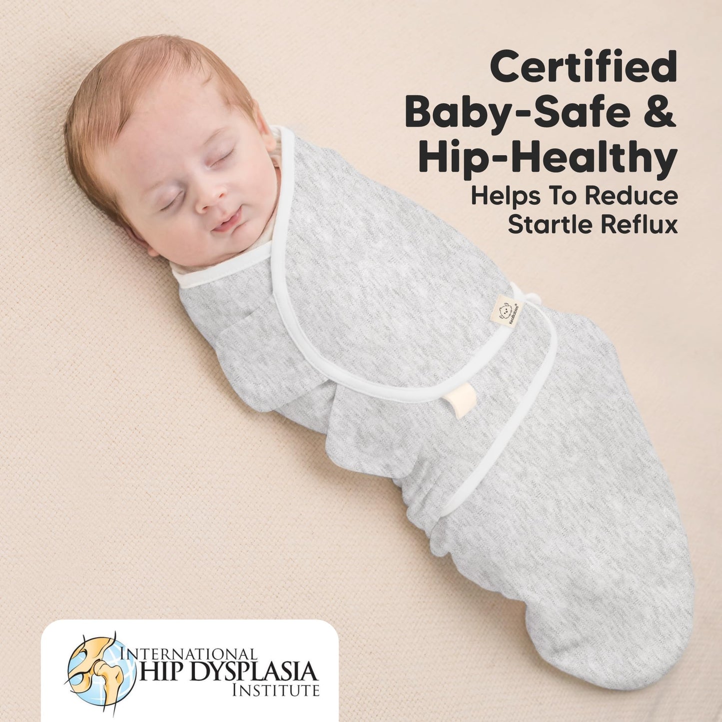 Sacos de dormir para bebé con cierre, paquete de 3 pañales para recién nacidos de 0 a 3 meses, bebés, niñas, niños, saco de dormir suave y duradero para recién nacidos, manta de pañales fácil de