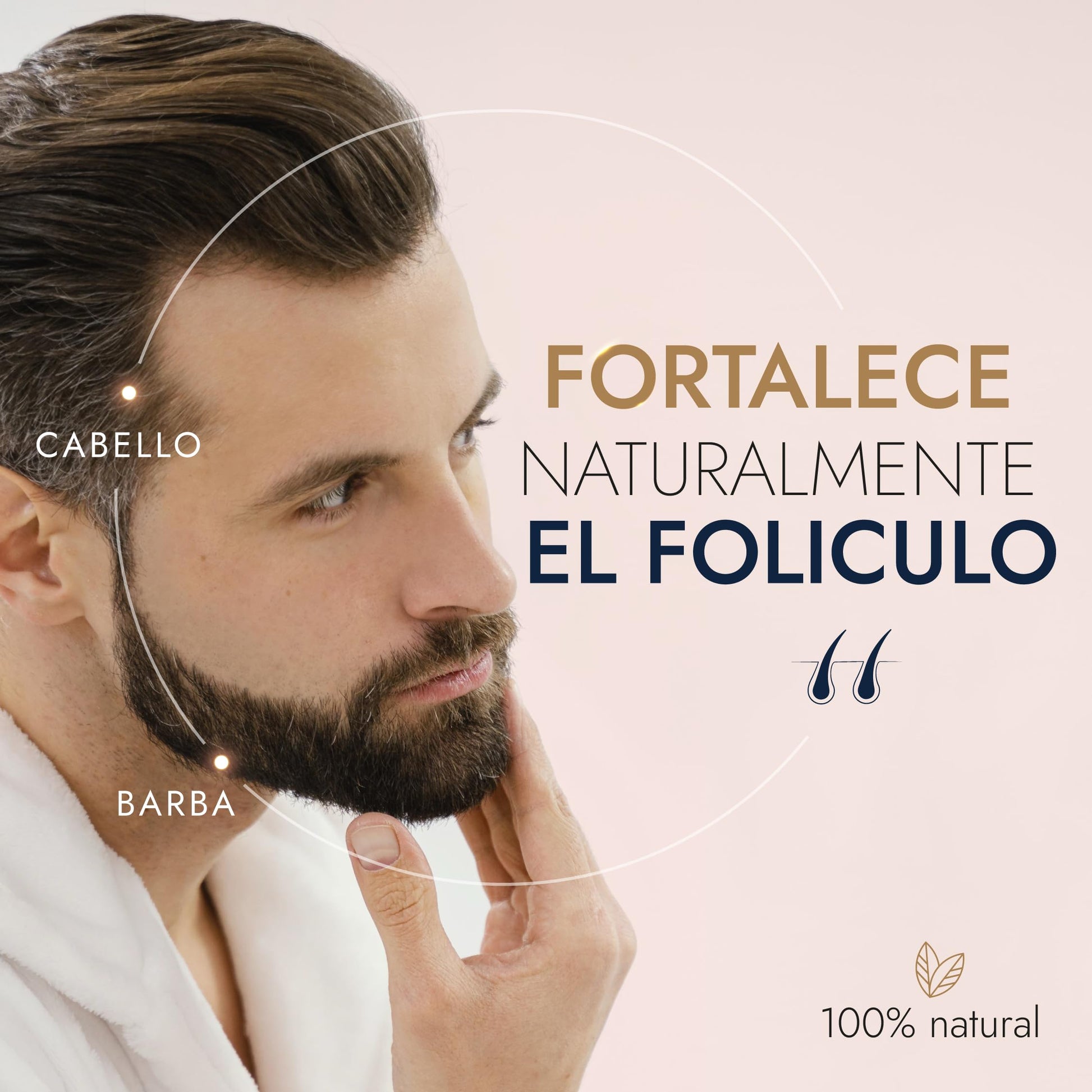 Hebbe | Aceite de Ricino Puro | Nutre e Hidrata | Aceite de Ricino para cabello, pestañas, barba, uñas y cejas | 500 ml