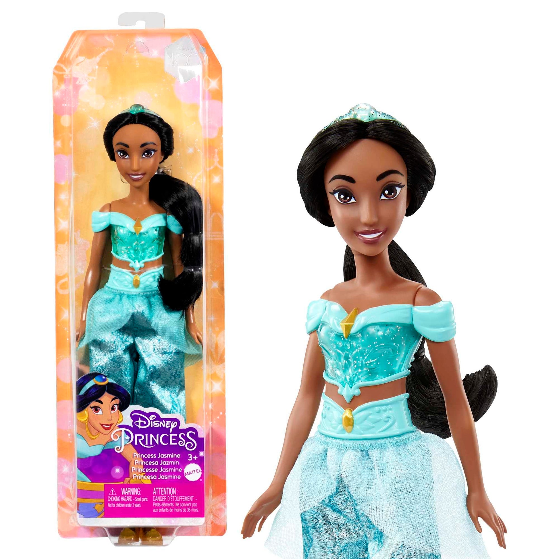 Muñeca Princesa Jasmín Disney Princess Mattel Inspirada en Aladdin