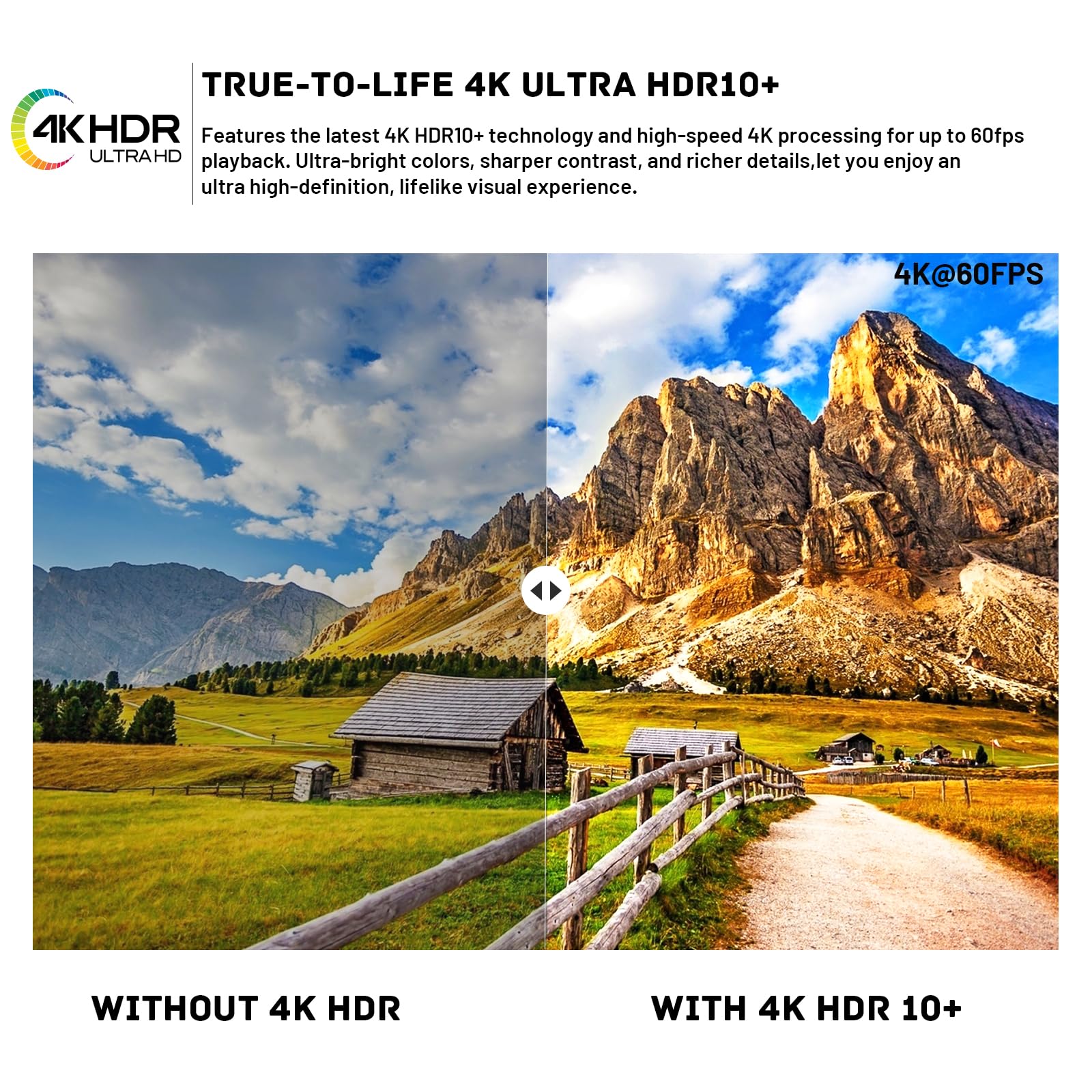 Caja de TV para Android 14.0 2025, Kinhank G1 Smart TV, compatible con Google Netflix, reproductor de transmisión de 4+32 GB, Ultra 4K HDR 10+/Dolby Vision/Audio, Wi-Fi 6, Ethernet, BT 5.0, AV1
