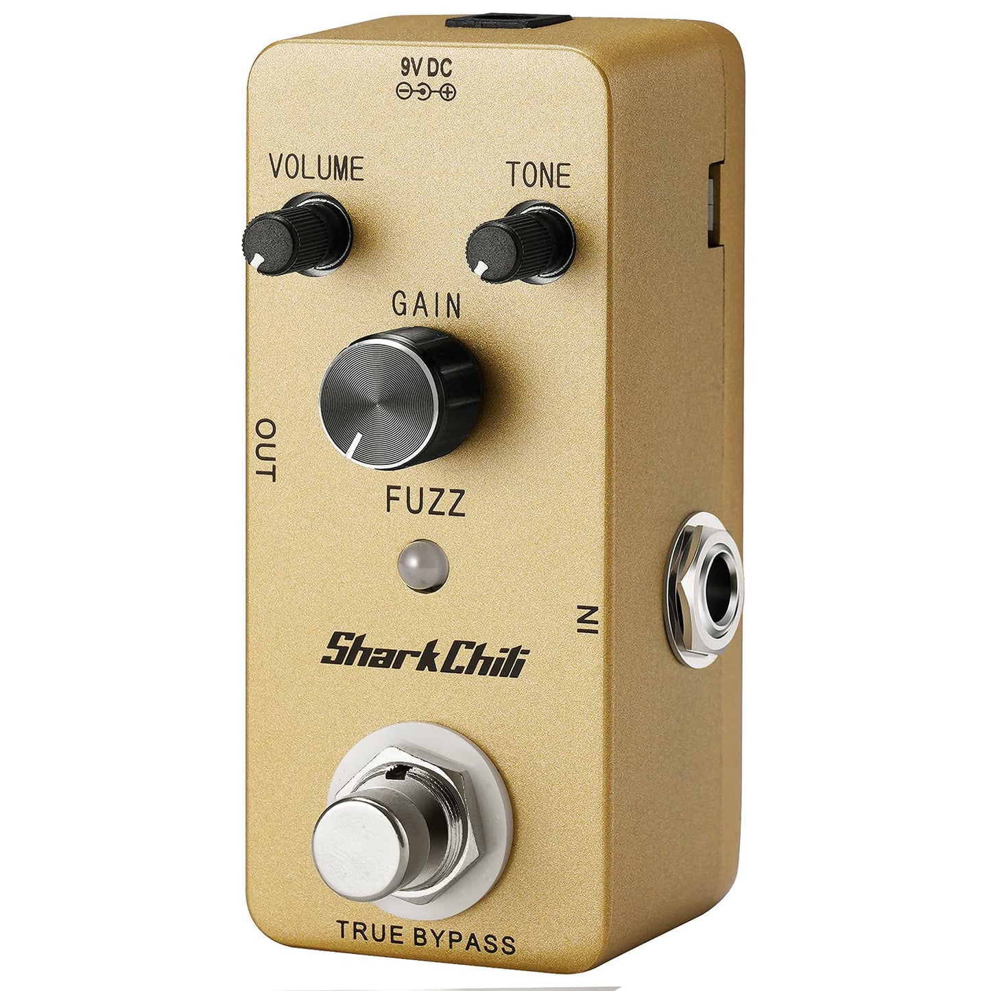 Efecto Único para Guitarra Eléctrica SharkChili Bypass Verdadero Fuzz