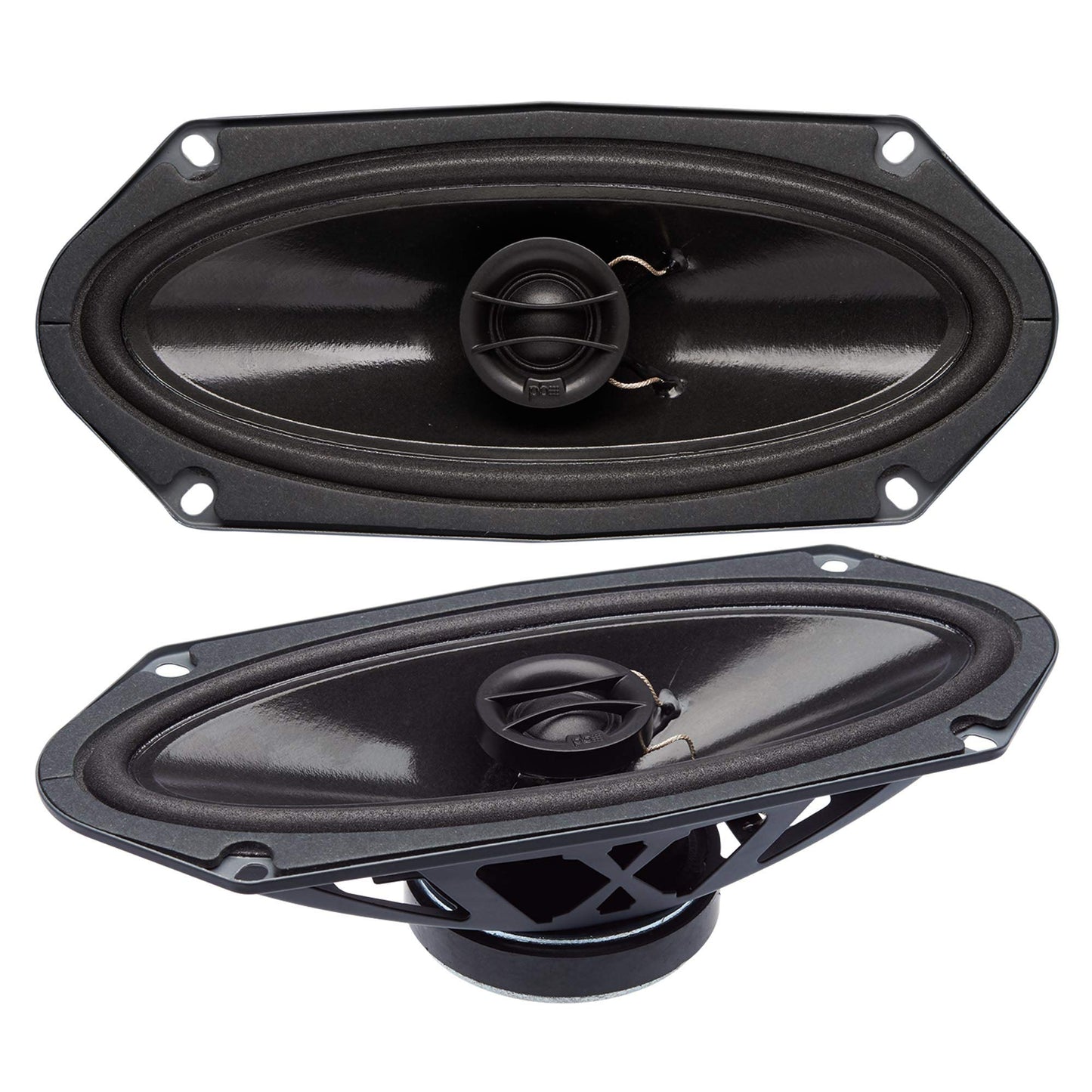 PowerBass - Altavoces coaxiales OEM, 10,16 x 25,4 cm