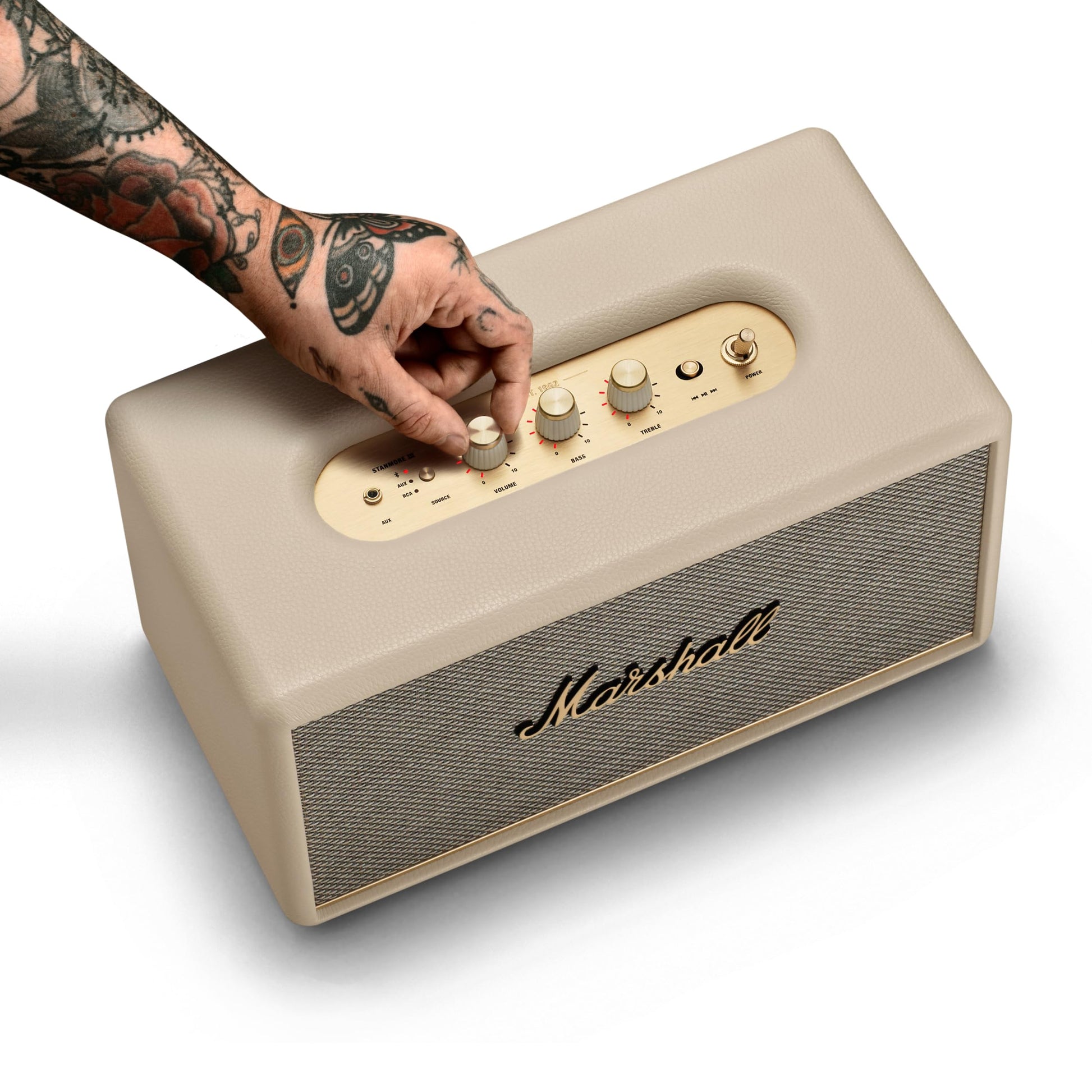 Marshall 1006015 Bocina Stanmore III Bluetooth - Blanco
