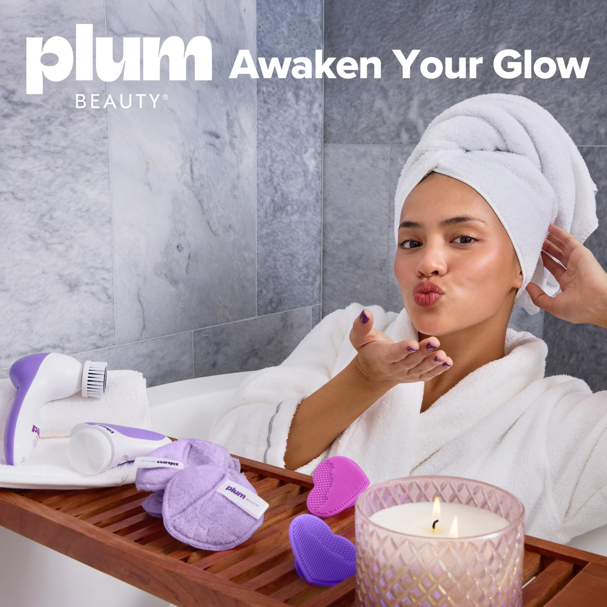 Plum Beauty - Rizador de Pesta?as con Calefacci?n para Levantar Pesta?as