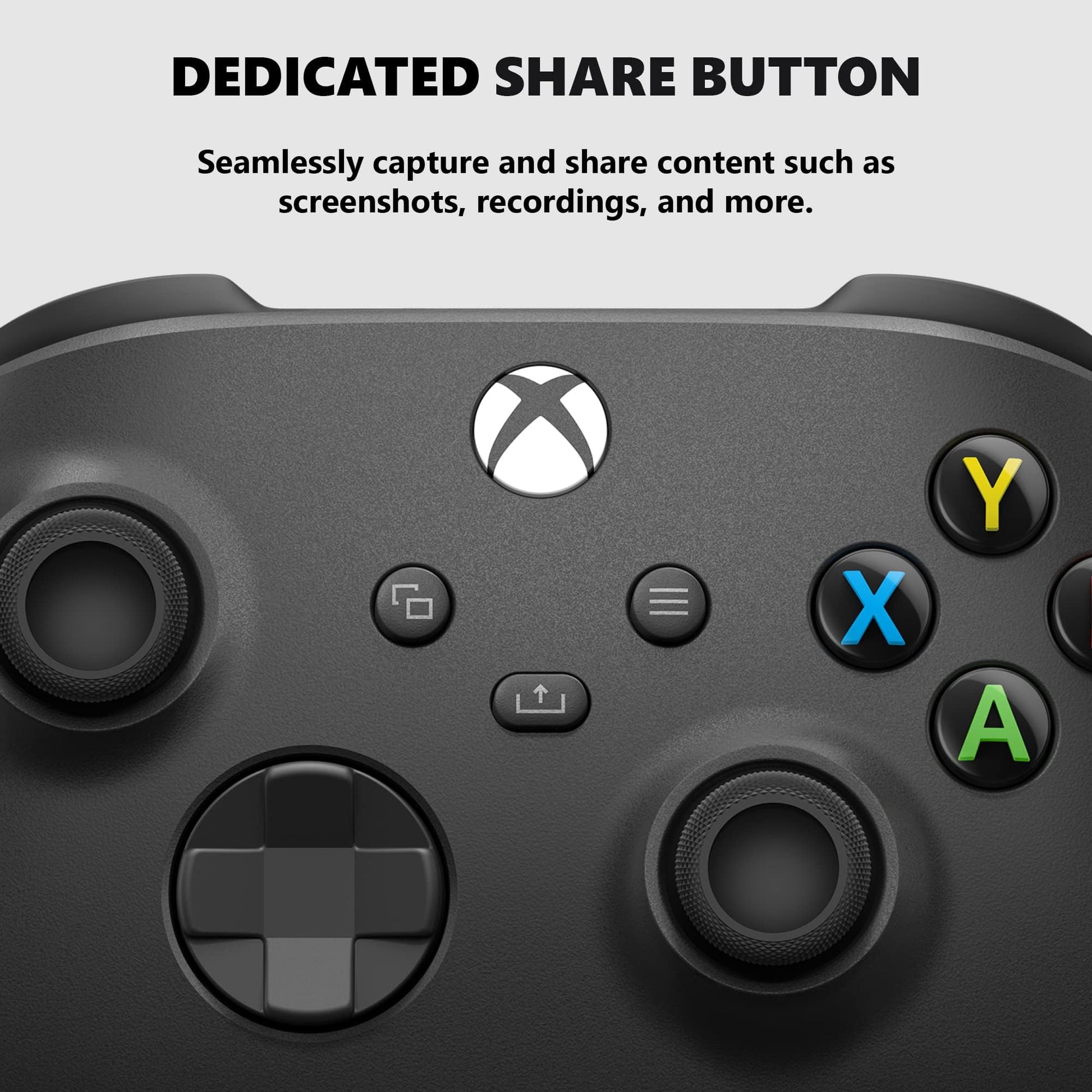 Controlador Xbox Core Microsoft Negro Carbón