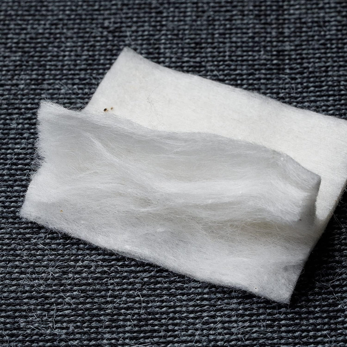 Almohadillas de Algodón Orgánico Japonés 100 % Orgánico Sin Blanquear, 100 Piezas