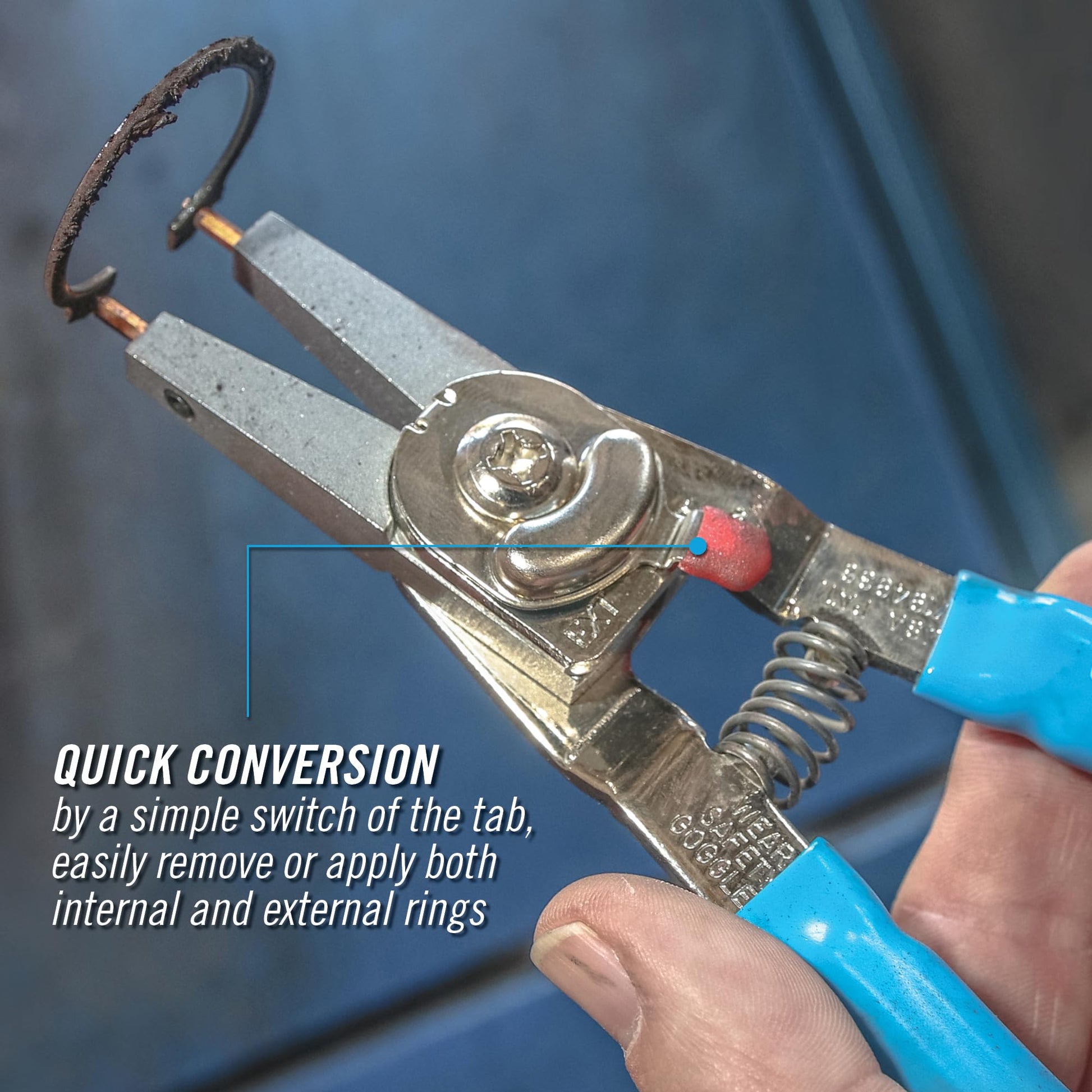 Channellock 927 Pinza Convertible para Seguros de Retención de 8"