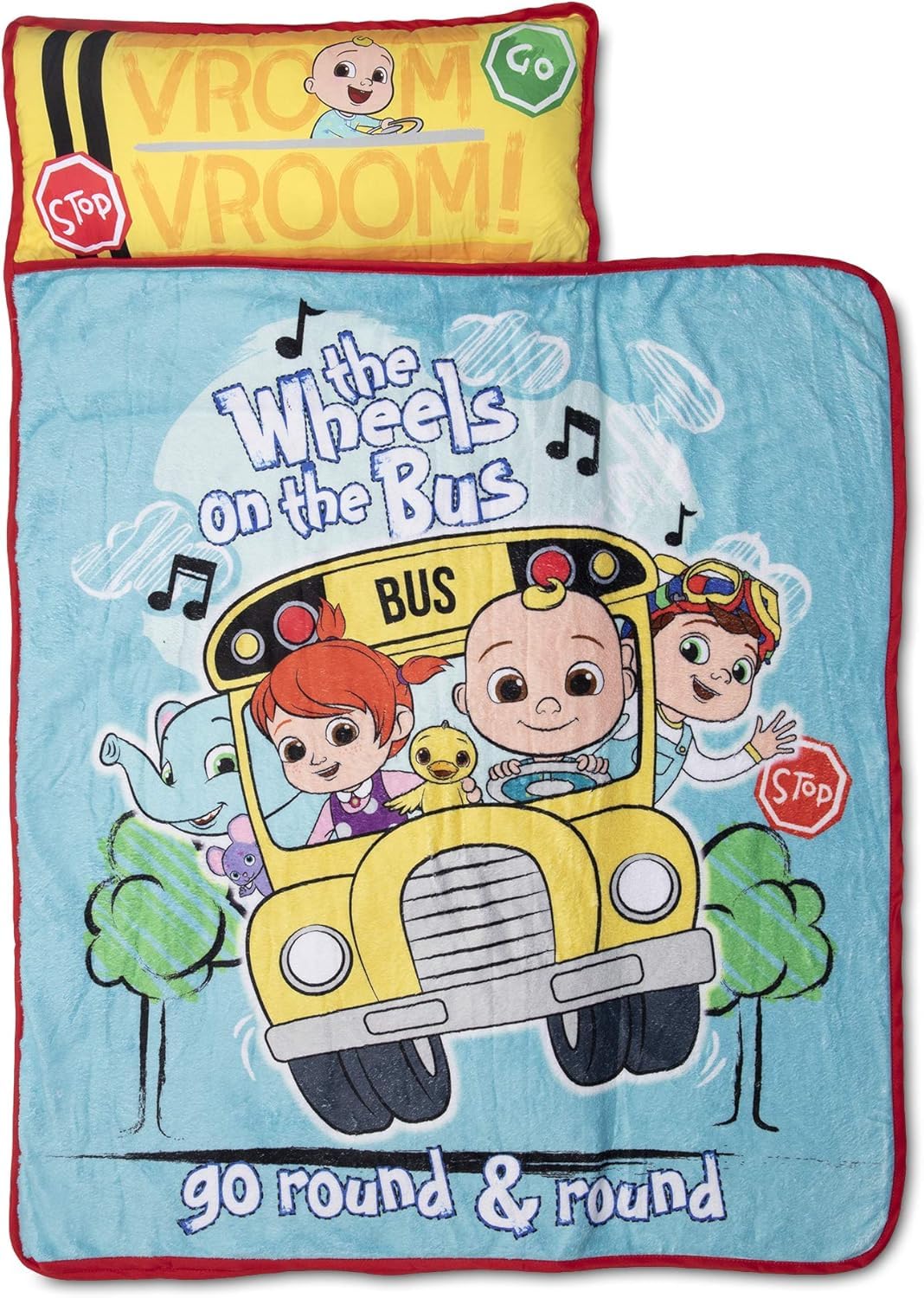 CoComelon Kids Nap-Mat Set – Ideal para niños o Niñas Atractivo