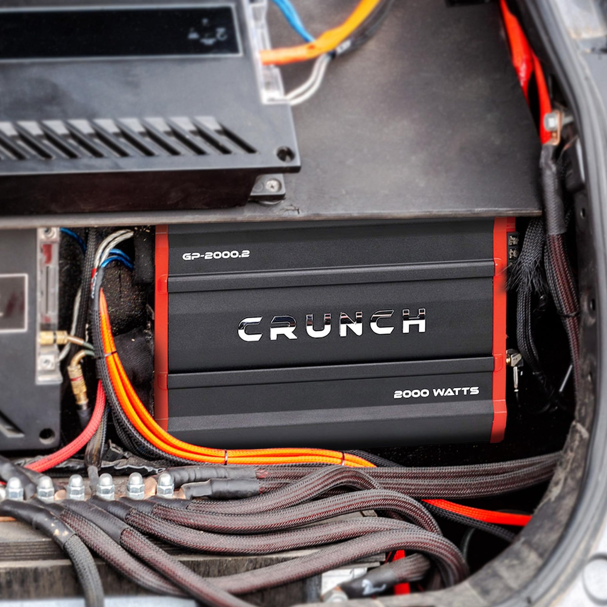 Crunch Ground Pounder GP-2000.2 Amplificador de 2 Canales de 2000 vatios