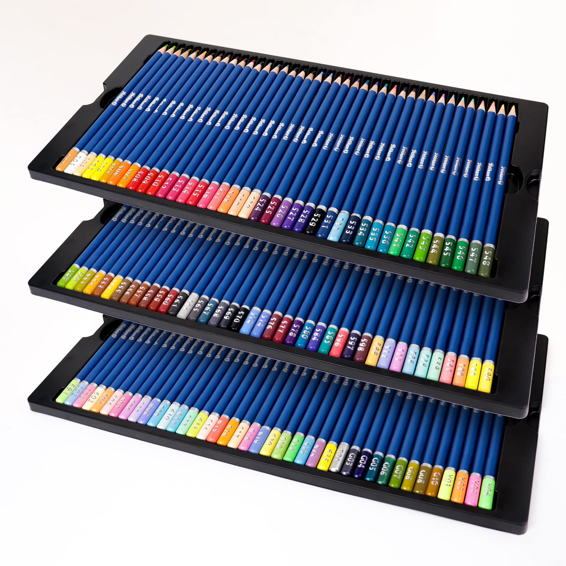 Set de Lápices Pelikan 120 Piezas Azul con Mina Suave y Resistente de 3.3mm Estuche Rígido