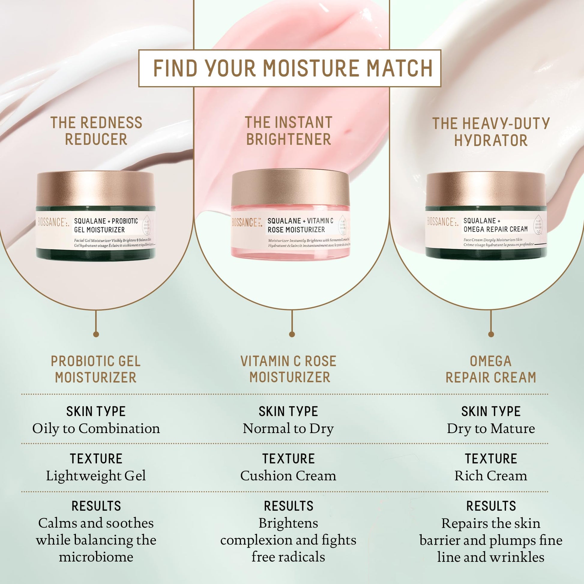 Biossance Squalane + Omega - Crema de reparación (50 ml)