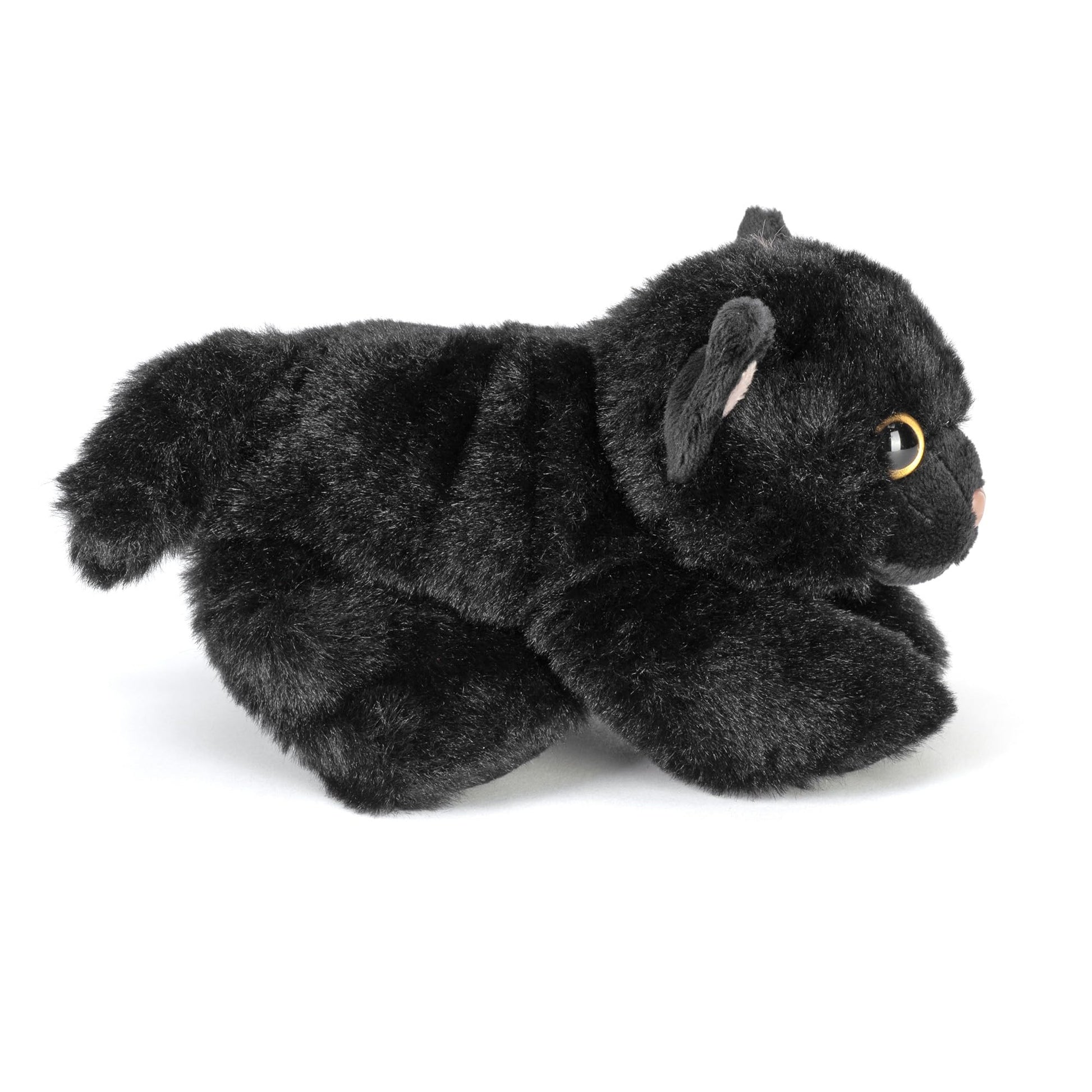 Peluche Wild Republic Gato Negro Suave y Blando con Relleno Reciclado