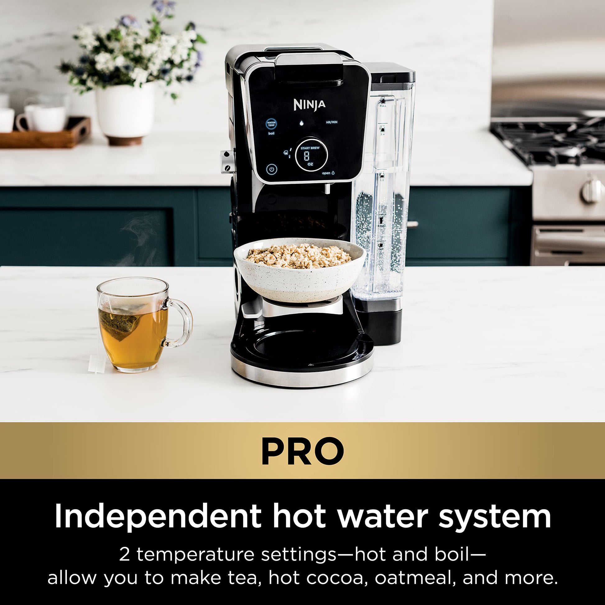 Cafetera Ninja DualBrew Pro Specialty 12 Tazas con Combo K-Cup caliente y helada