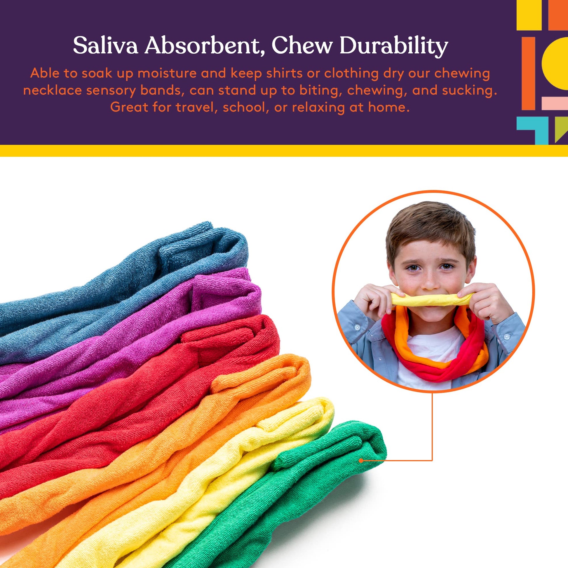 Collares de Mordida Special Supplies Terry Cloth Super Absorbente 6-Pack