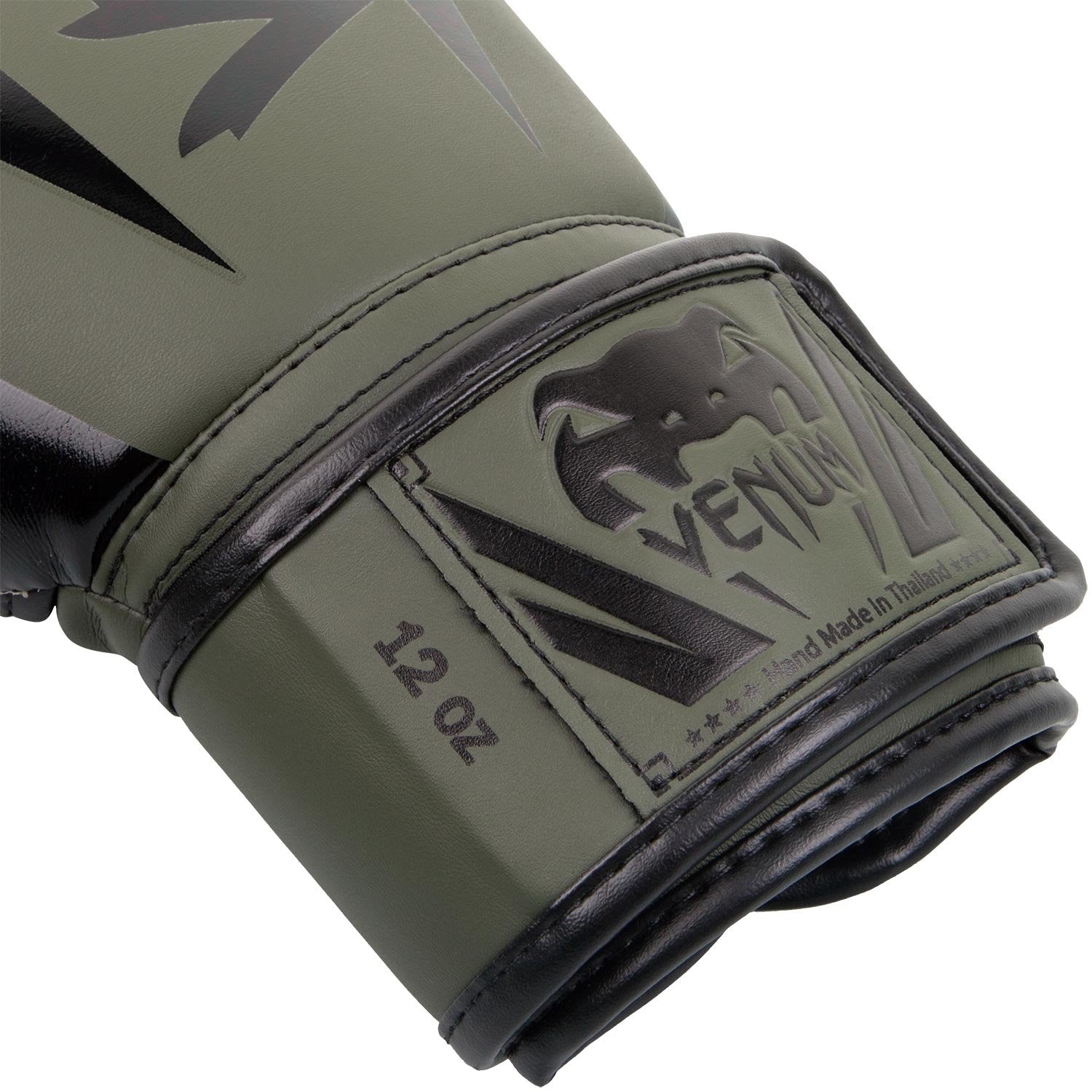 Guantes de Boxeo Venum Elite caqui negro 8 oz