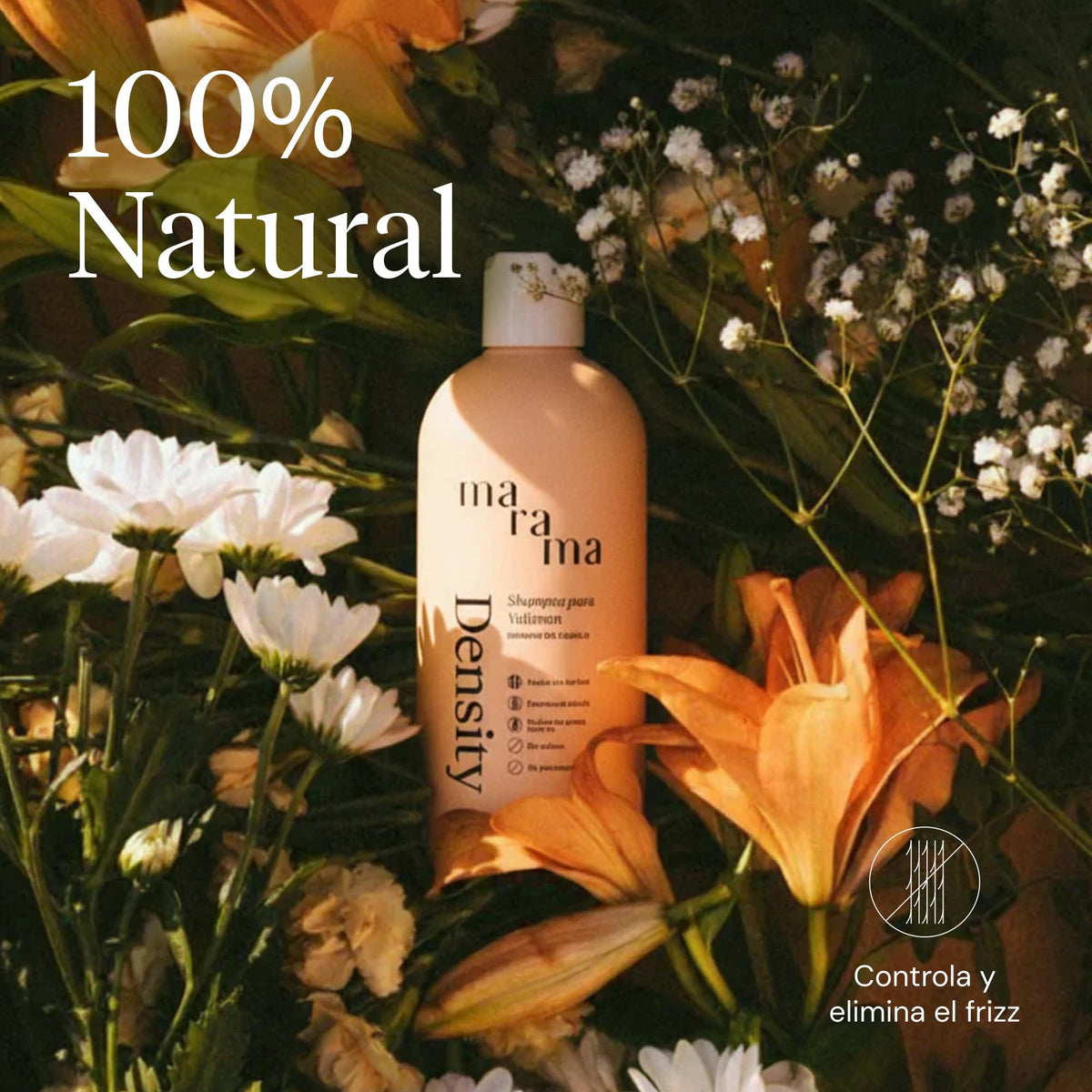 MARAMA | Set Density Duo - Shampoo + Acondicionador Voluminizador de Cabello 500 ml c/u | Con Proteína de Soya y Bambú para Volumen Natural | Sin Sulfatos y Parabenos (Density Duo)