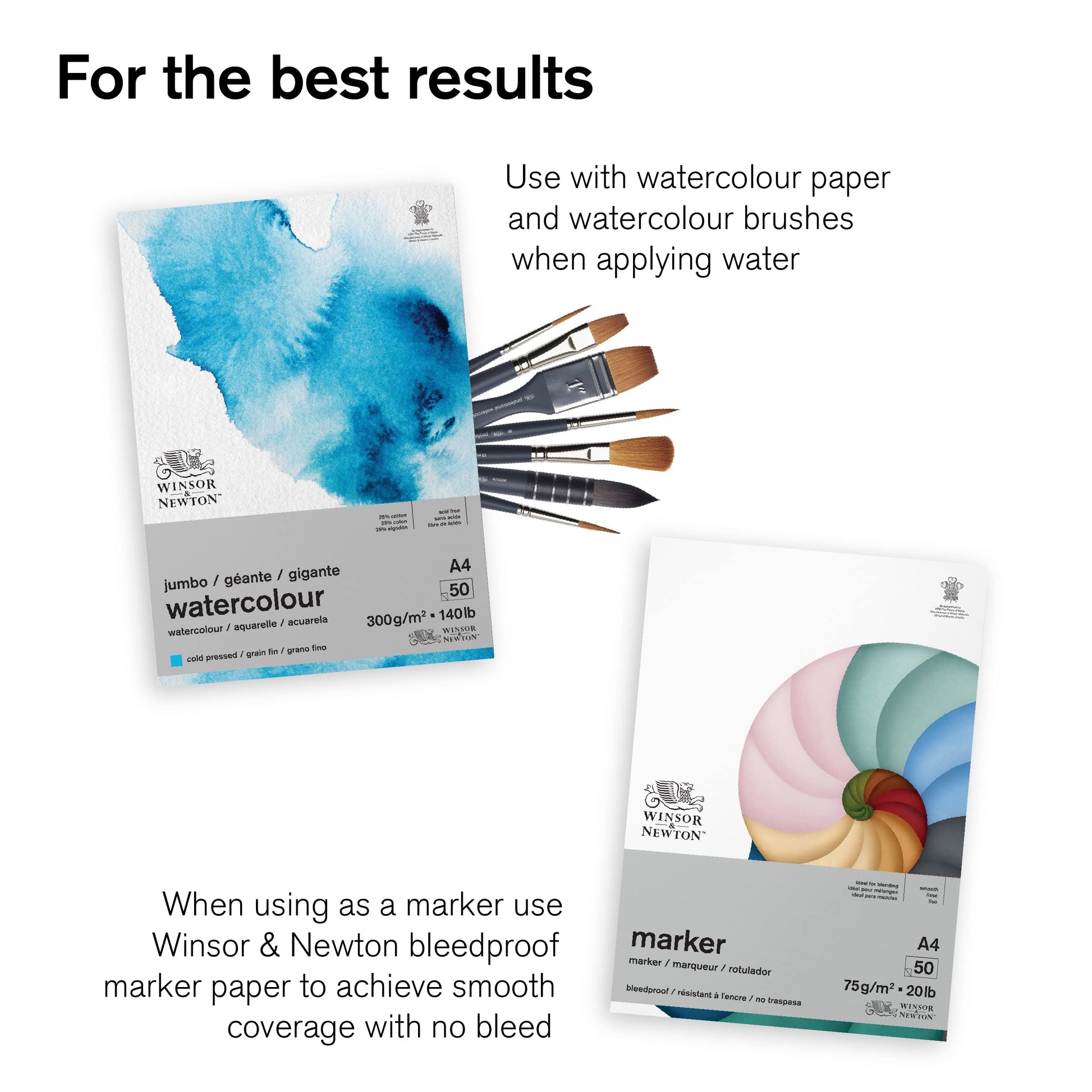 Winsor & Newton 290165 Promarker - Rotulador de acuarela, juego de 12, tonos básicos, 12 unidades