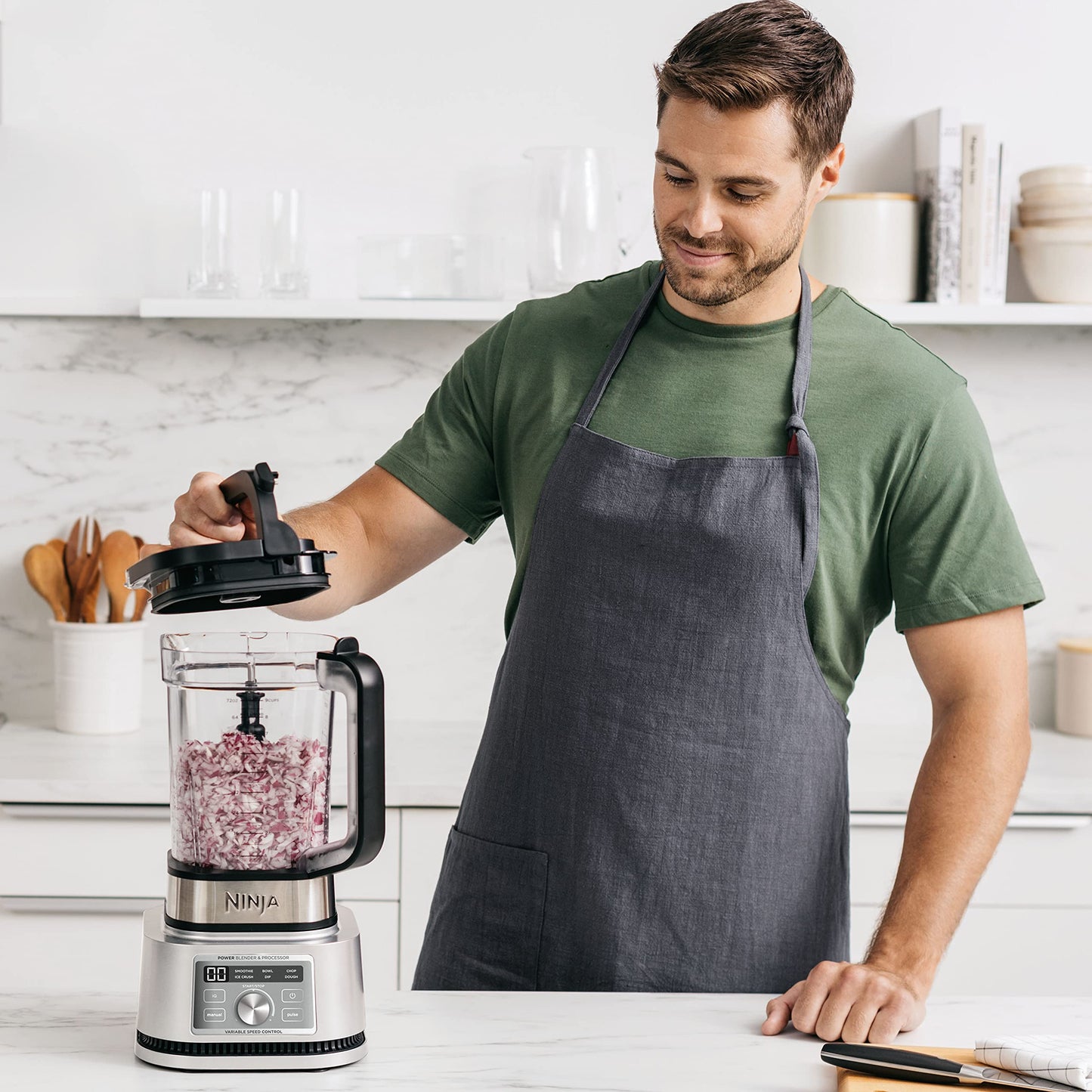 Licuadora y Procesador de Alimentos Ninja smartTORQUE Foodi SS201