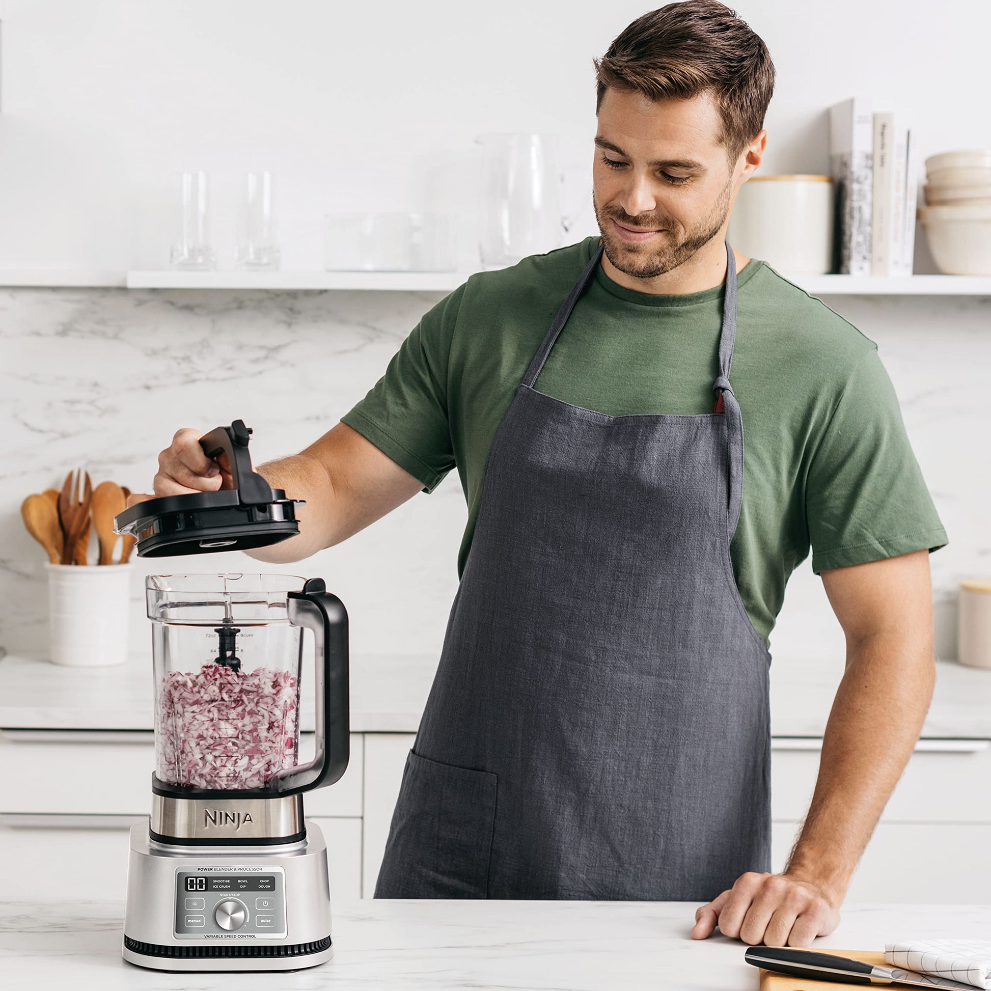 Licuadora y Procesador de Alimentos Ninja smartTORQUE Foodi SS201