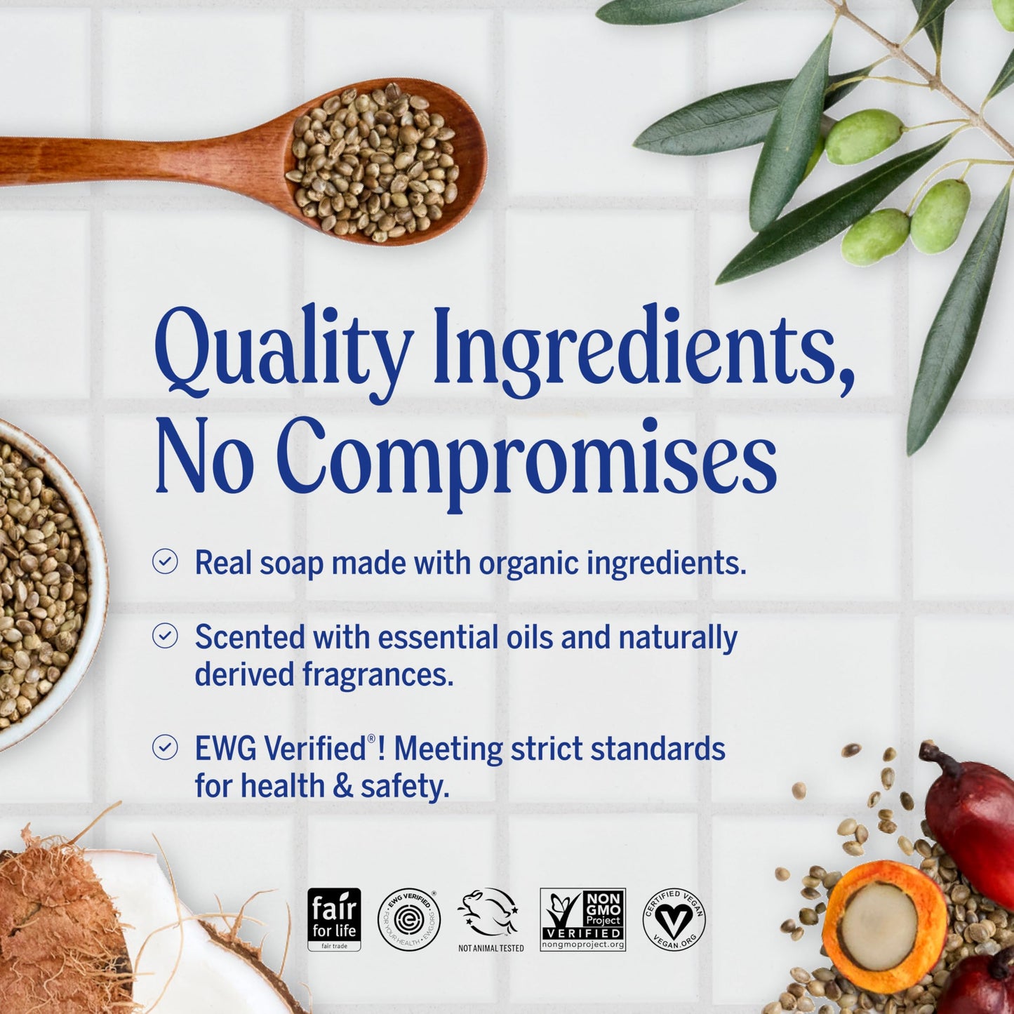 Dr. Bronner's | Jabón de castilla orgánico líquido multiusos, fórmula concentrada, fragancia floral y suavidad natural, con aceite esencial natural, aroma Rosas (3.8 L)
