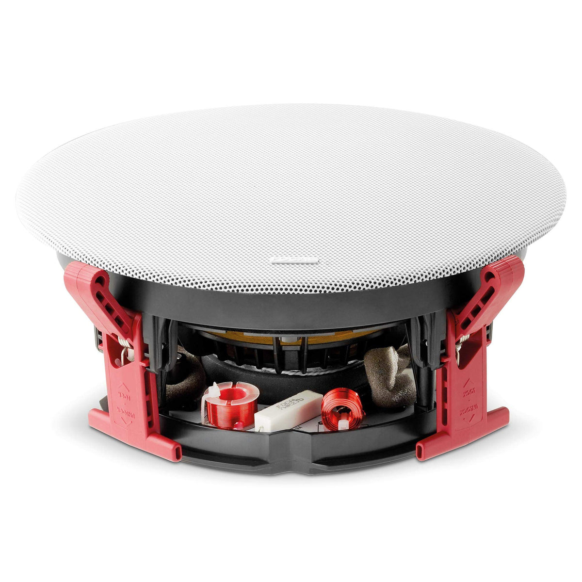 Altavoz de Pared y Techo Focal F300ICW6 Blanco con Woofer de Lino de 16,5 cm
