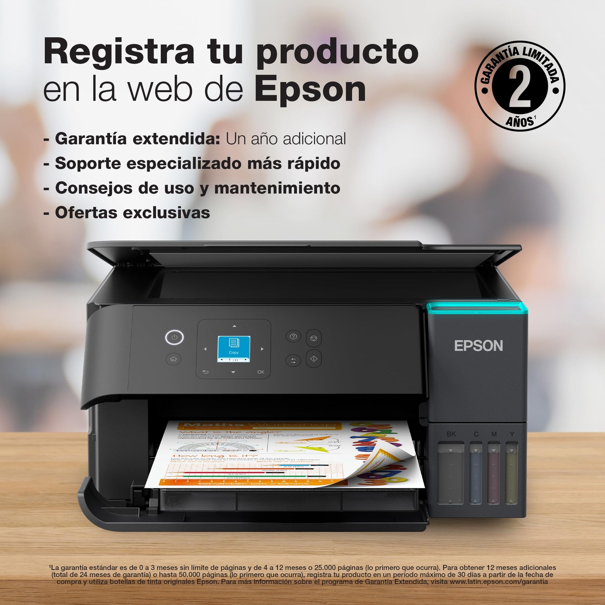 Epson Impresora Multifuncional L4360 EcoTank Tinta Continua WiFi Duplex