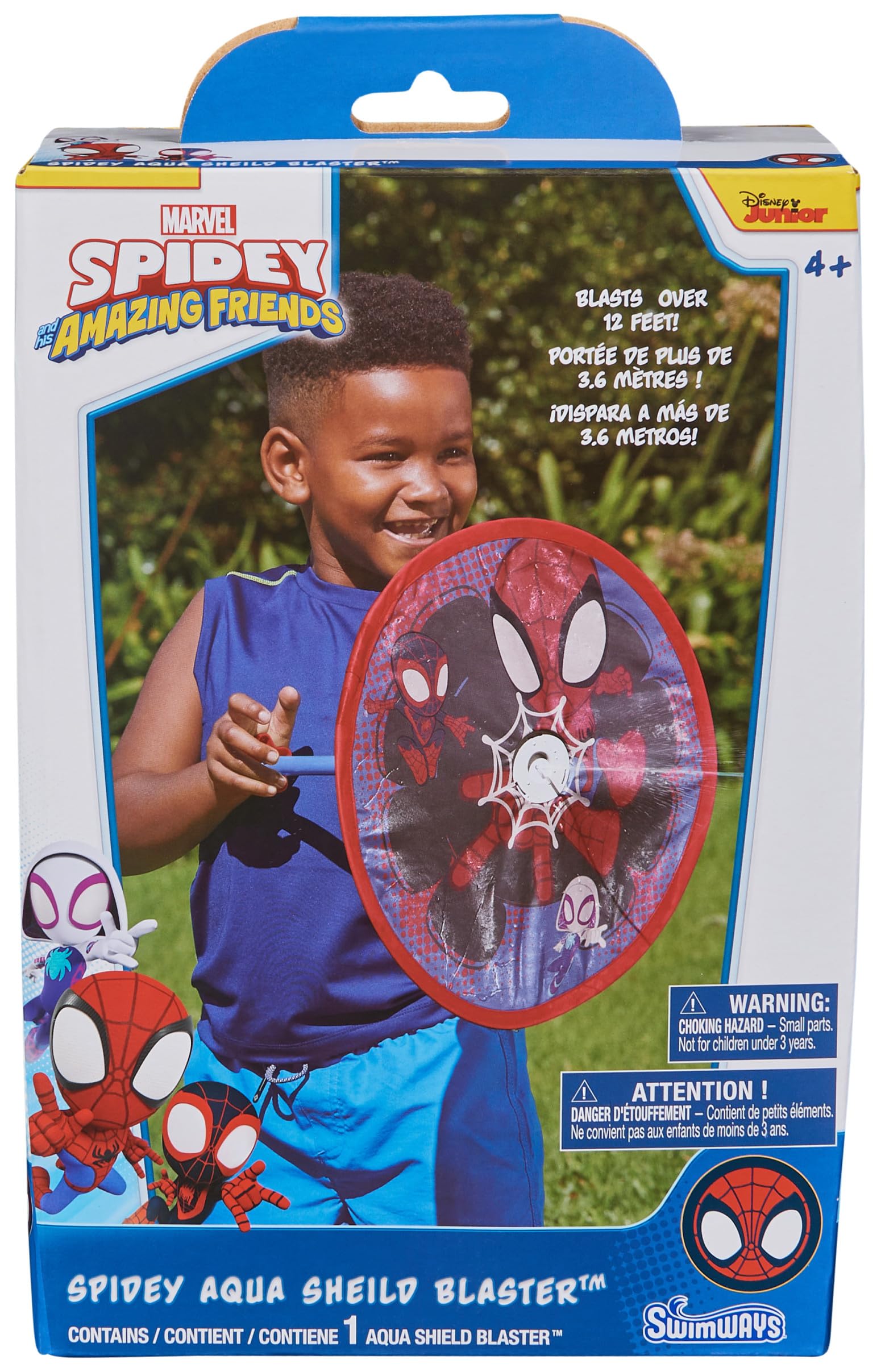 Blaster SwimWays Spiderman Shield