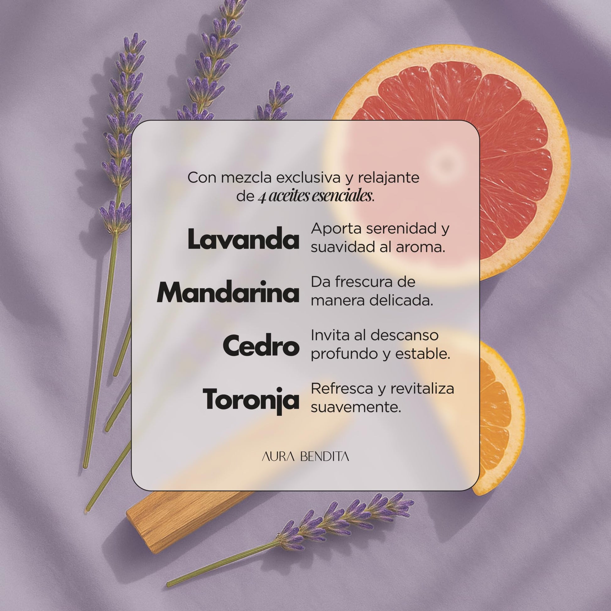 Spray Para Dormir Aura Bendita Lavanda y Mandarina Dreamcatcher