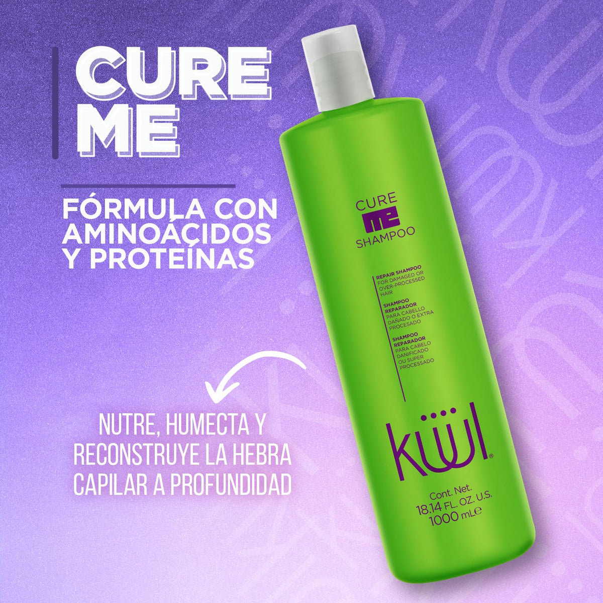 Shampoo Reconstructor KÜÜL Seco Maltratado Debilitado 1L