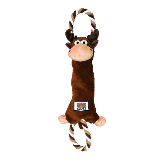 KONG Tugger Knots Moose Dog Toy, Small/Medium