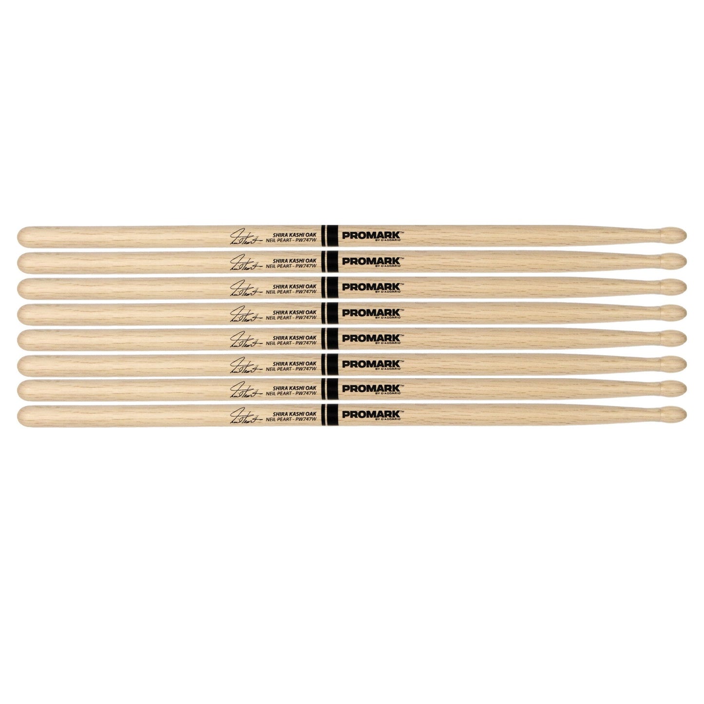 Promark Family 1 Funda de protección Negra, Neil Peart 747, Four Pairs