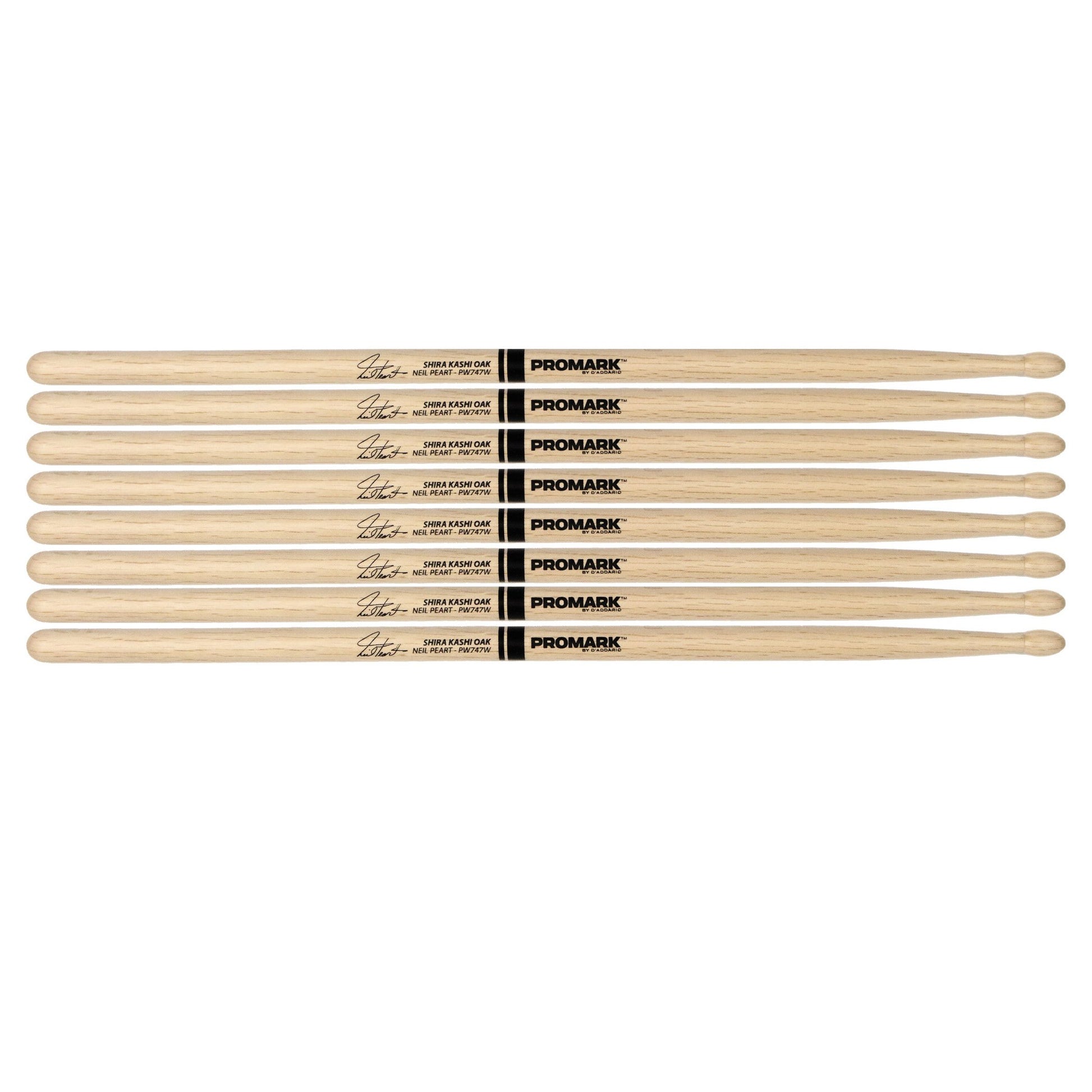 Promark Family 1 Funda de protección Negra, Neil Peart 747, Four Pairs