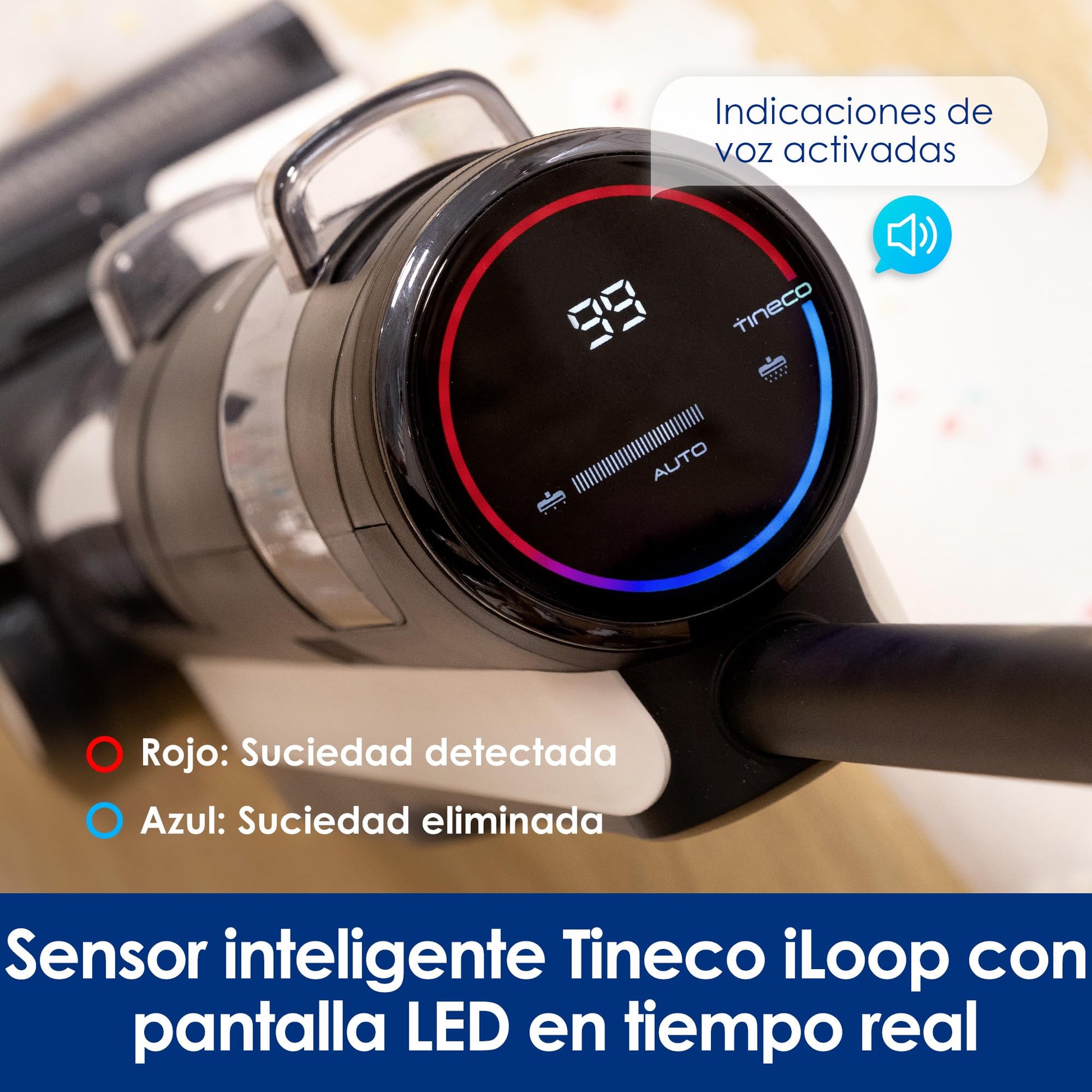 Limpiador de Pisos Tineco Floor One S3 Breeze Inalámbrico con Sistema de Control Inteligente