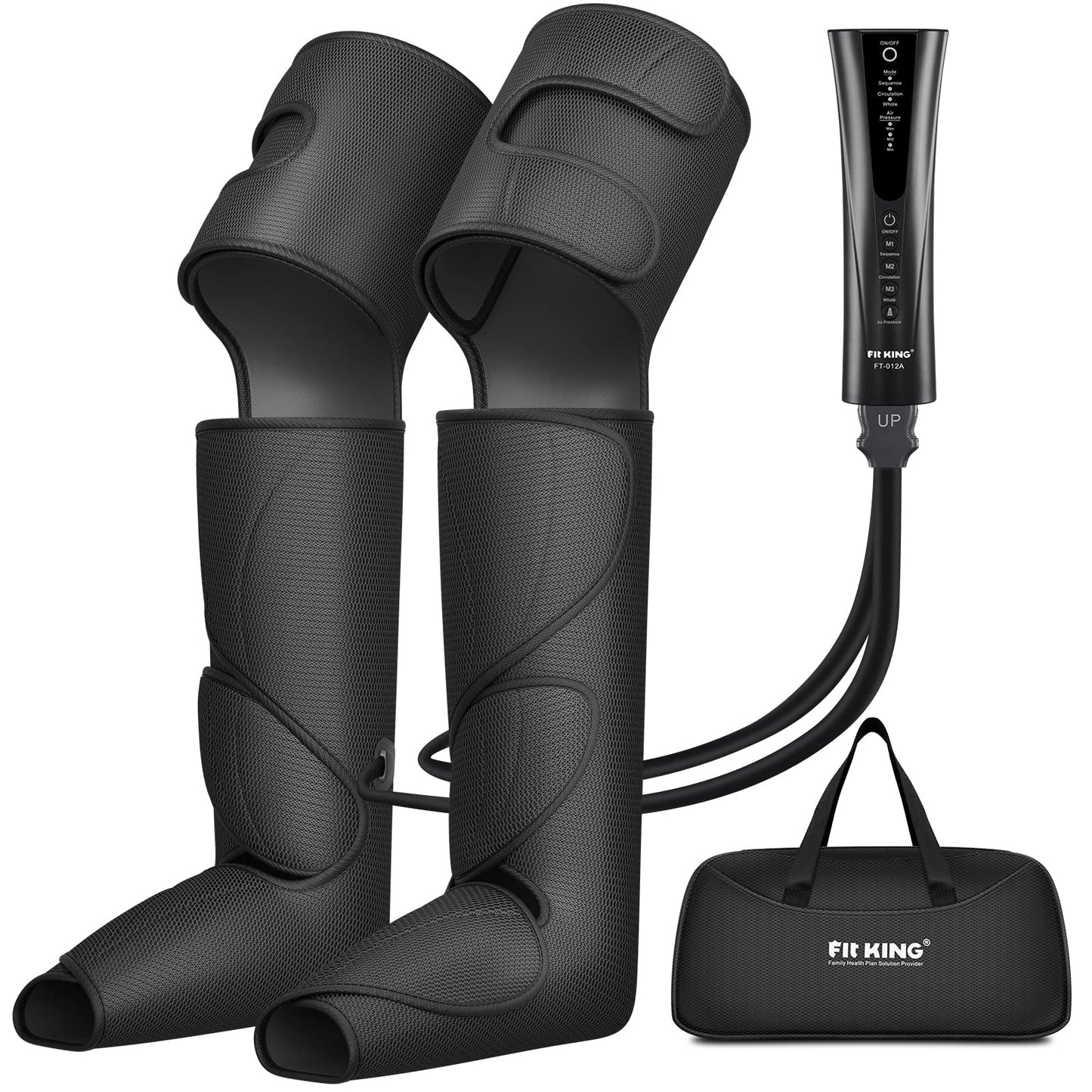 Masajeador de Pies y Piernas FIT KING con Controlador de Mano para Circulación y Relajación